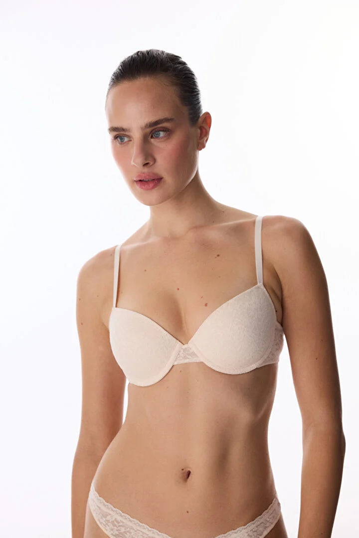 Penti Day Use Beige Lace Bra