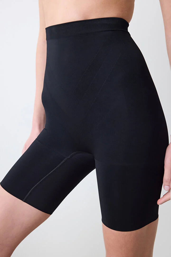 Penti Seamless Black Shorts Corset