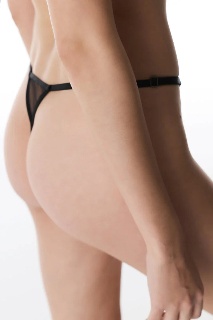 Penti Black Adjustable G String