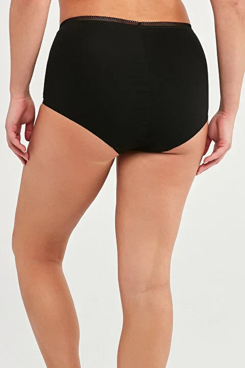 Penti Maxi Black-Skin 2-Pack Slip Panties