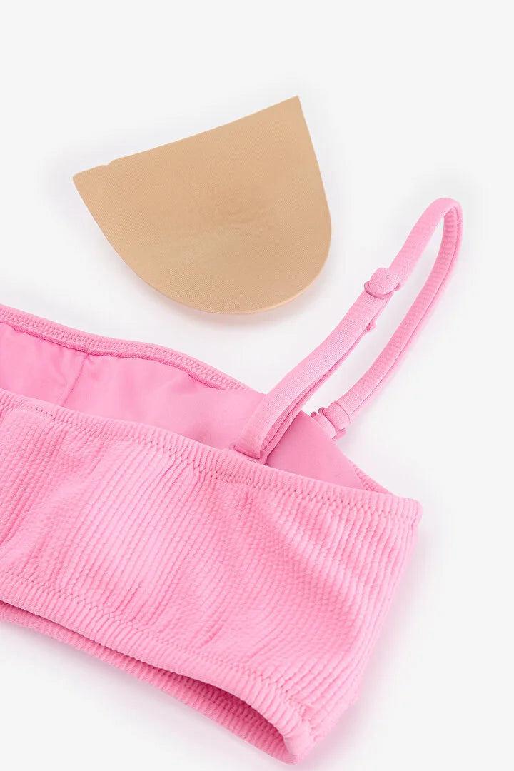 Penti Light Pink Strapless Bikini Top