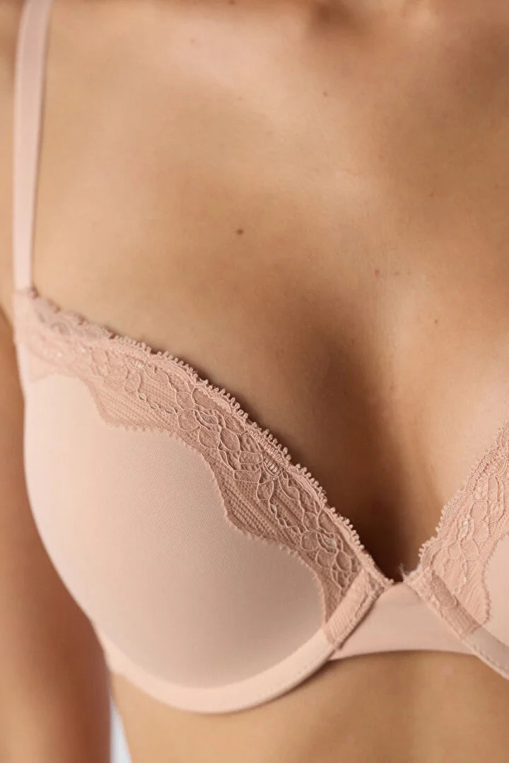 Penti Light Rose Cream Lol Push Up Padded Bra
