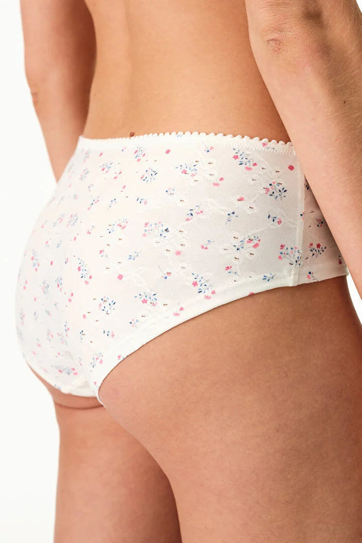 Penti Off White Eyelet Boyshort Boxer