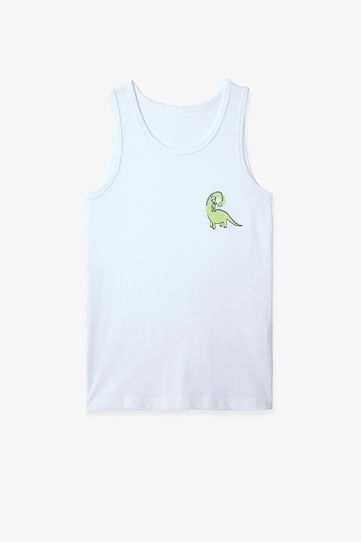 Penti Grey Melange Boys 2in1 Tank