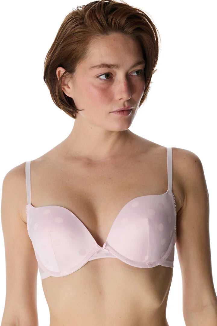 Penti Light Pink Lol Up Dot Bra