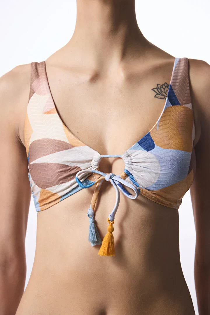 Penti Misty Hot Multi Color Bikini Top