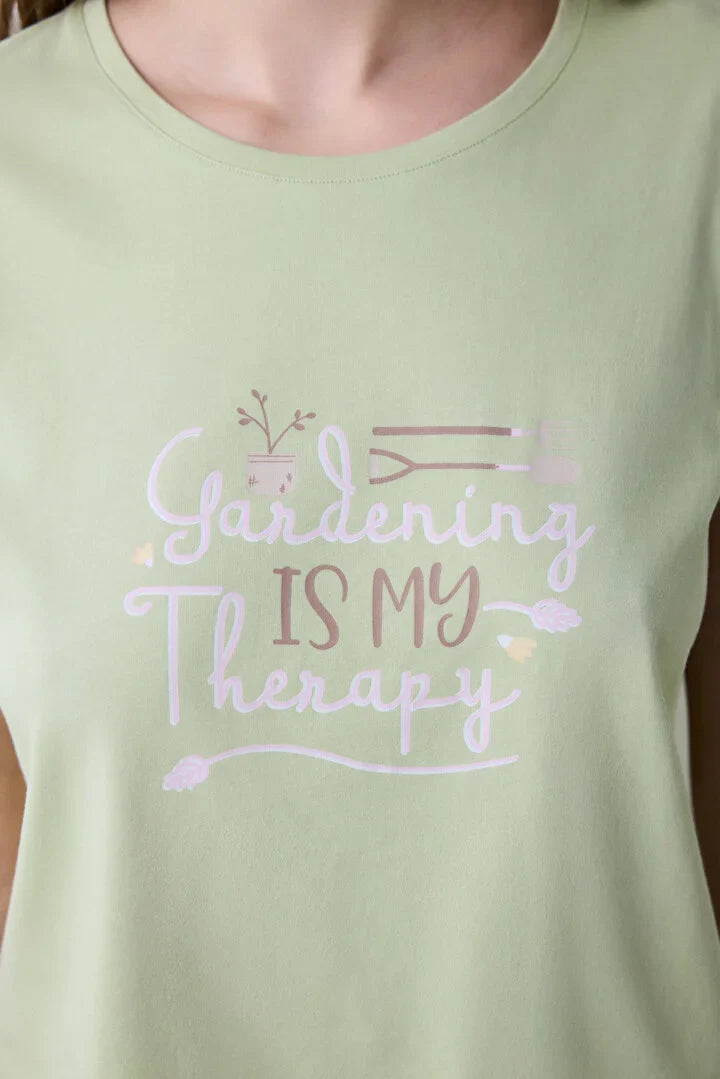 Penti Gardenin Capri Light Green Pj Set