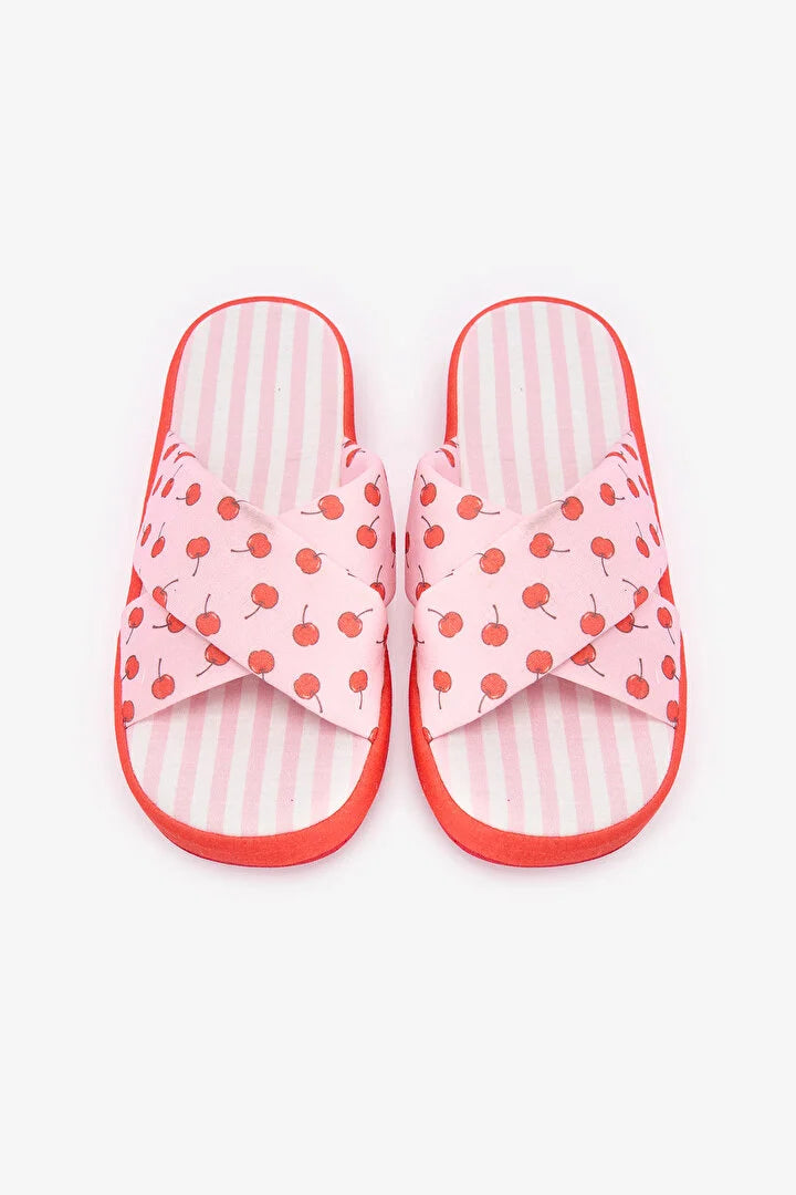 Penti Optical White Cherries Slippers
