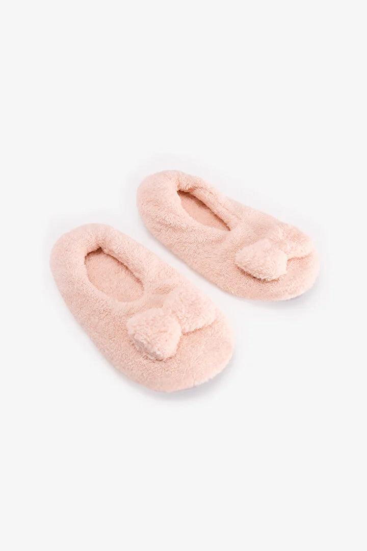 Penti Soft Pink Softy Bow House Slippers