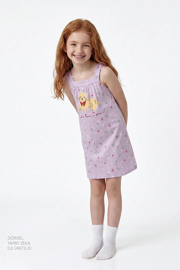 Penti Lilac Girls Picnic Dress
