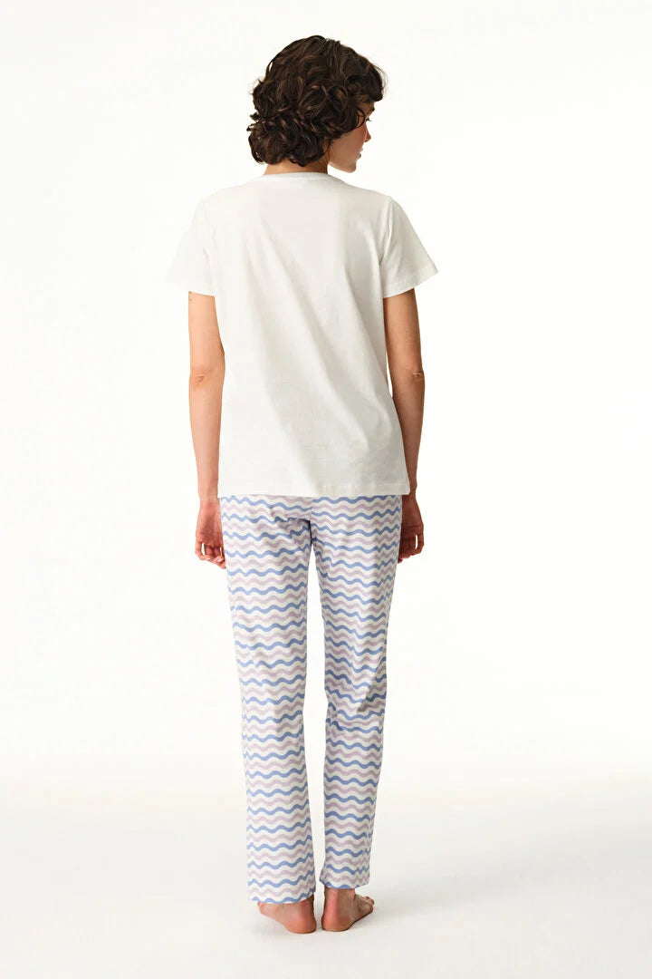 Penti Colorful Pants Pyjama Set
