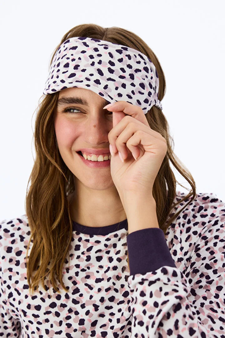 Penti Midnight Mood Leopard Print Sleep Mask