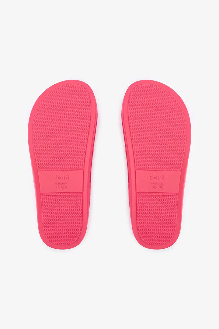 Penti Striped Offwhite Home Slipper