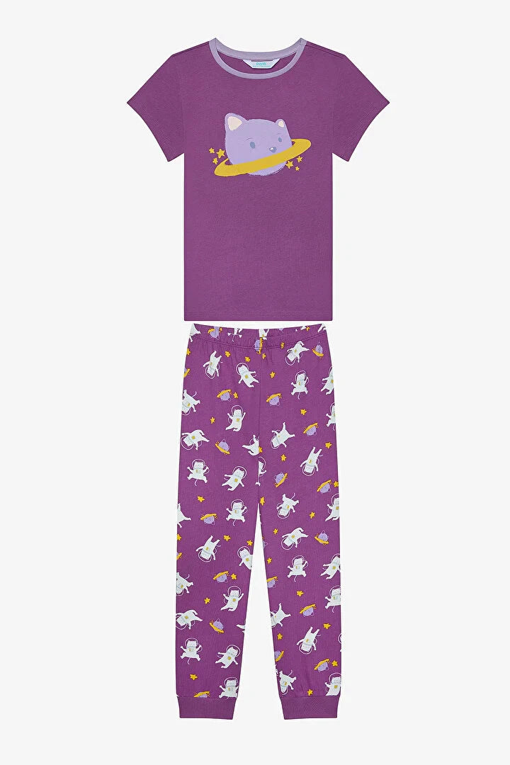 Penti Girls Universe 2 In 1 Multi Color Pj Set