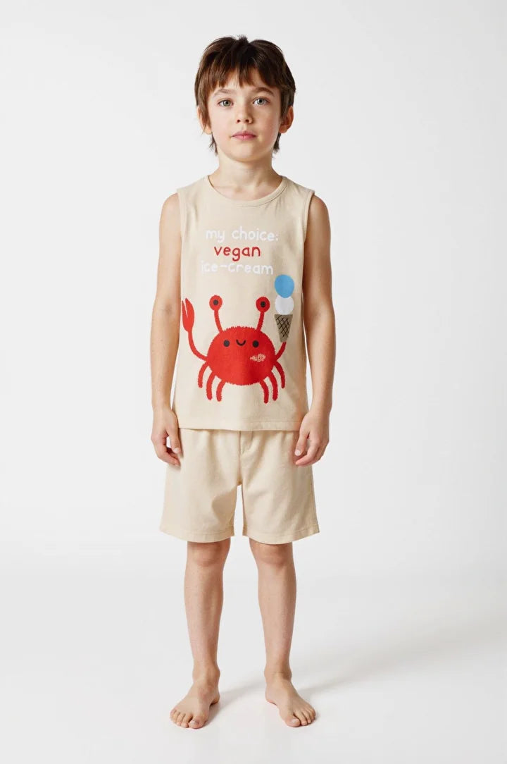 Penti Boys Vegan Ice Cream 2 In 1 Pj Set