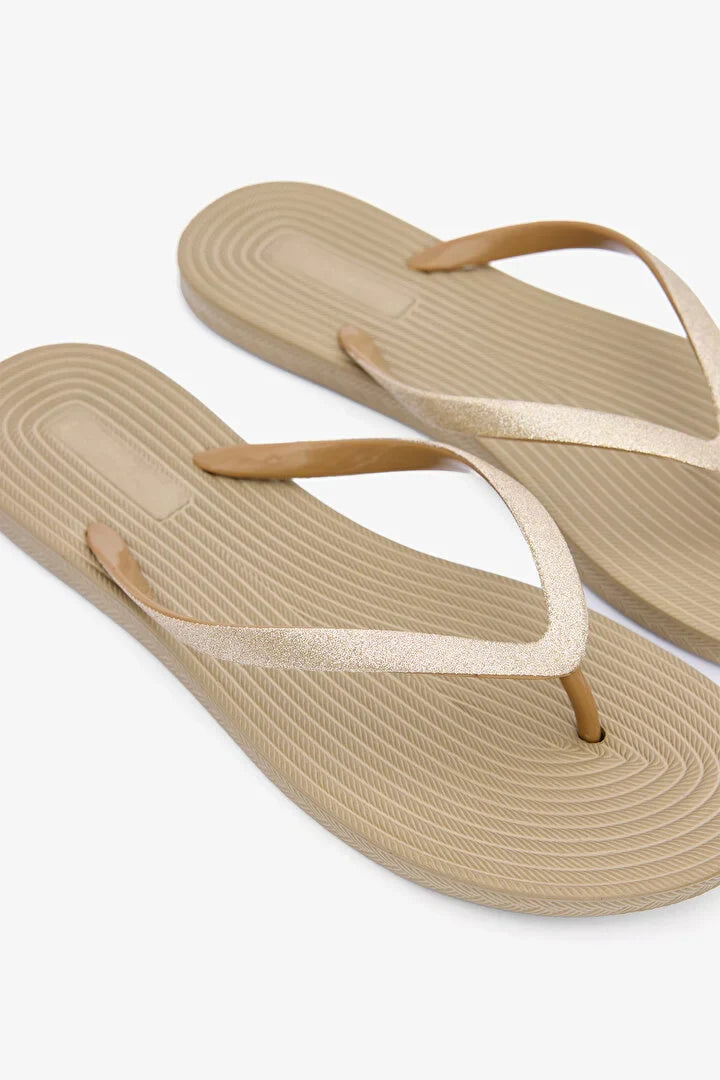 Penti Daily Gold Color Slippers