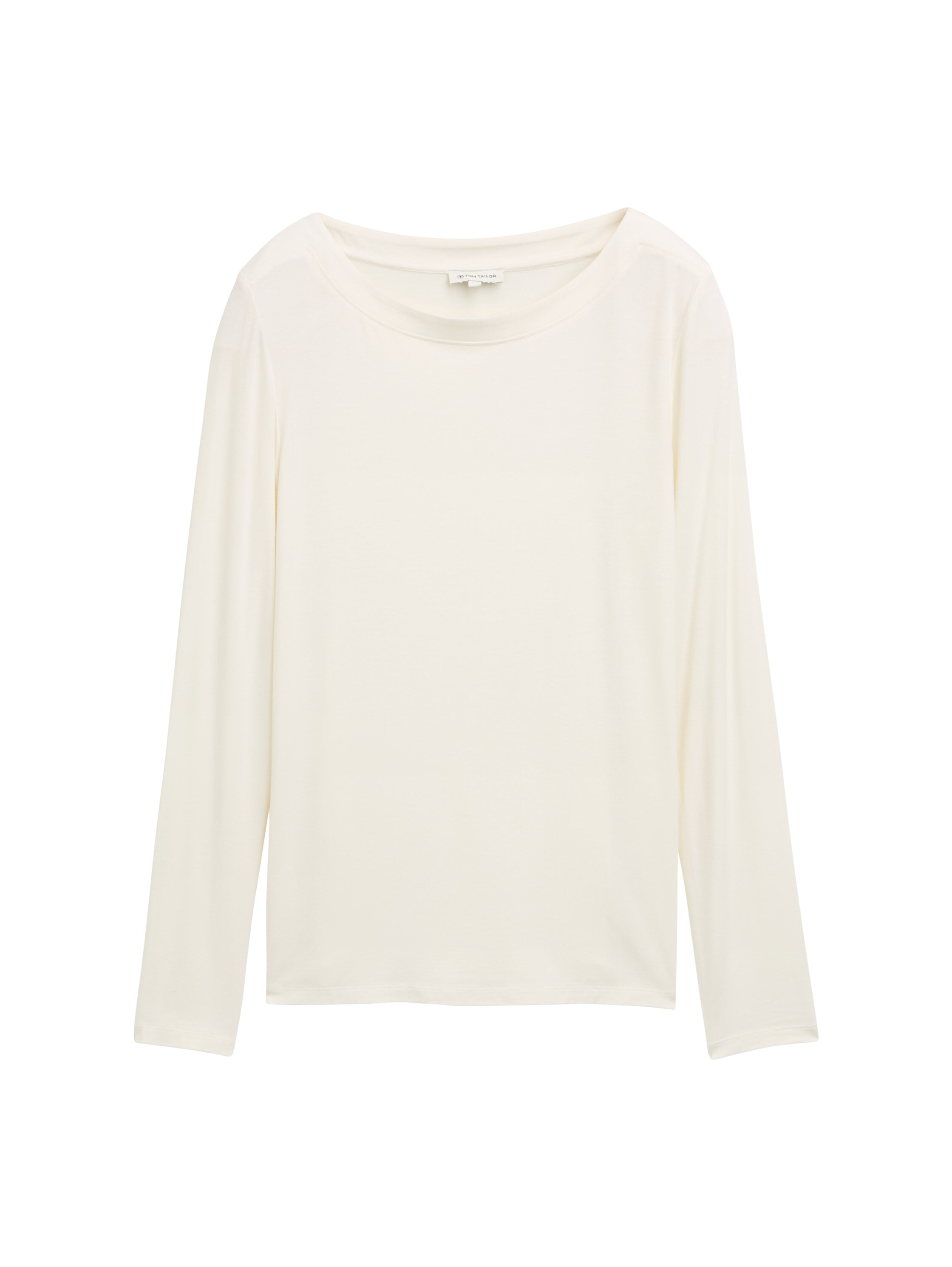 Tom Tailor Off White With Long Sleeve