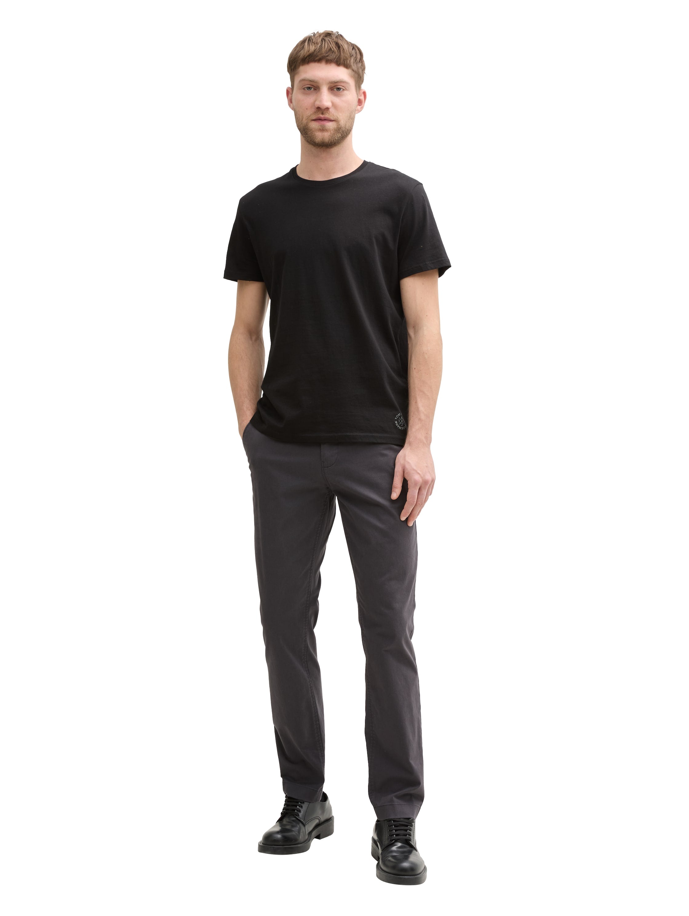 Tom Tailor Dark Grey Chino Pant