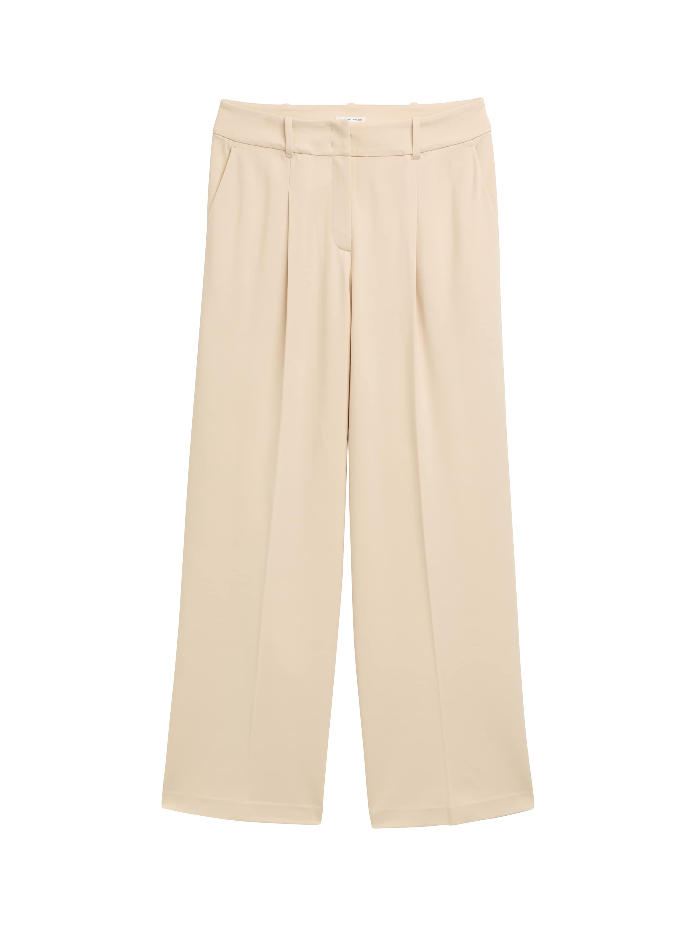 Tom Tailor Beige Wide Leg Pant