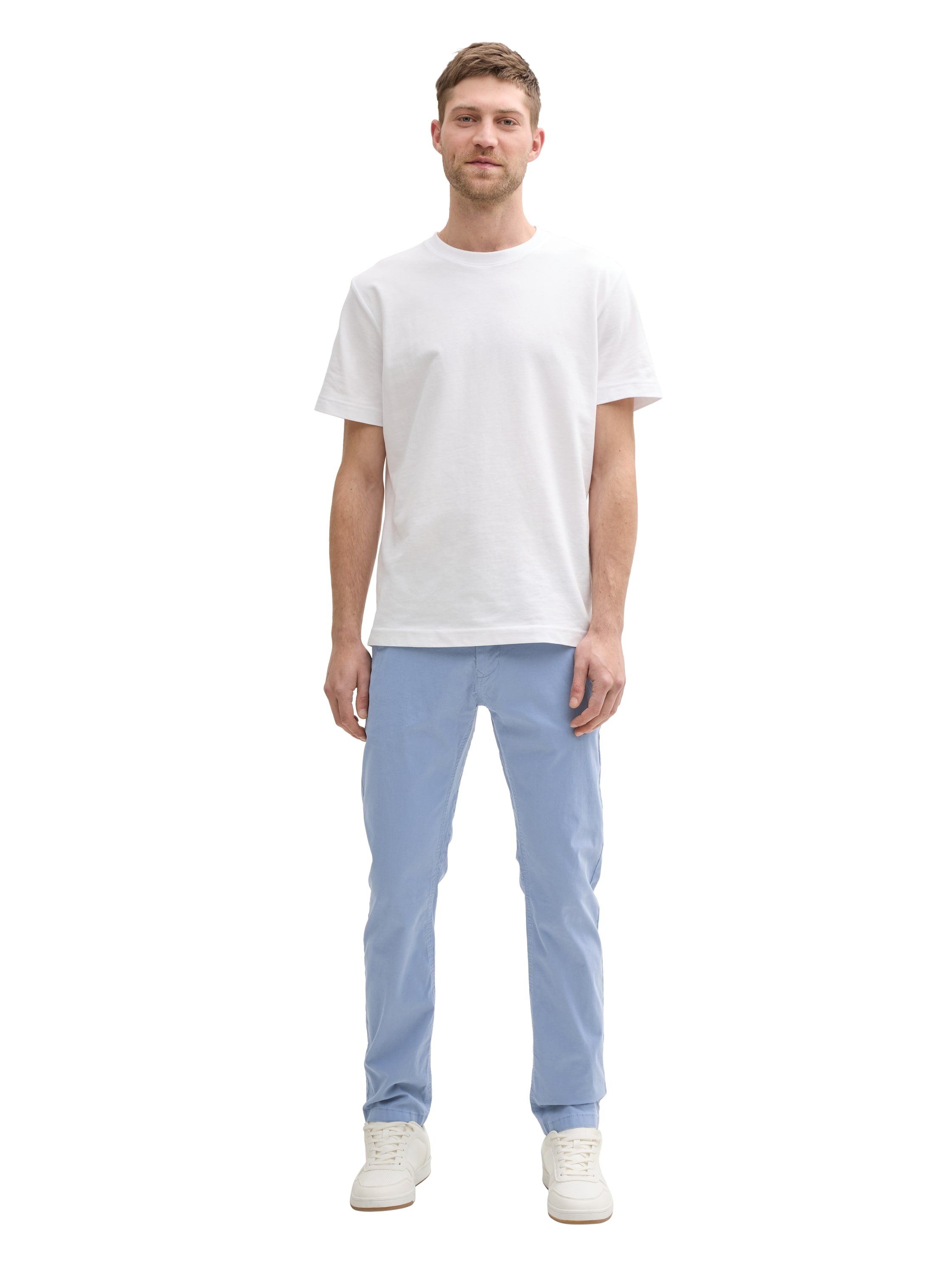 Tom Tailor Tapered Dove Blue Chino Pant