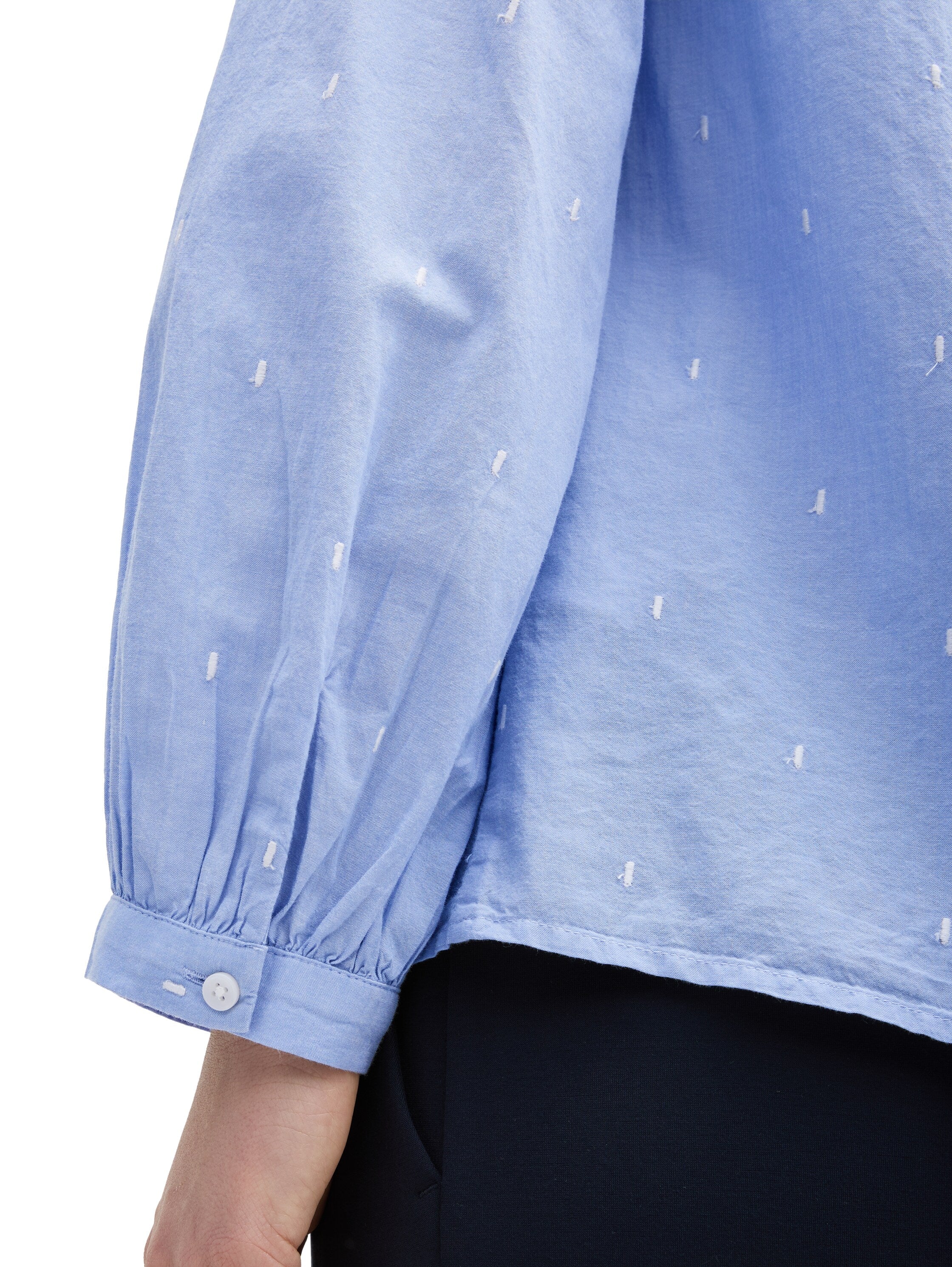 Tom Tailor Blue Blouse With Pattern