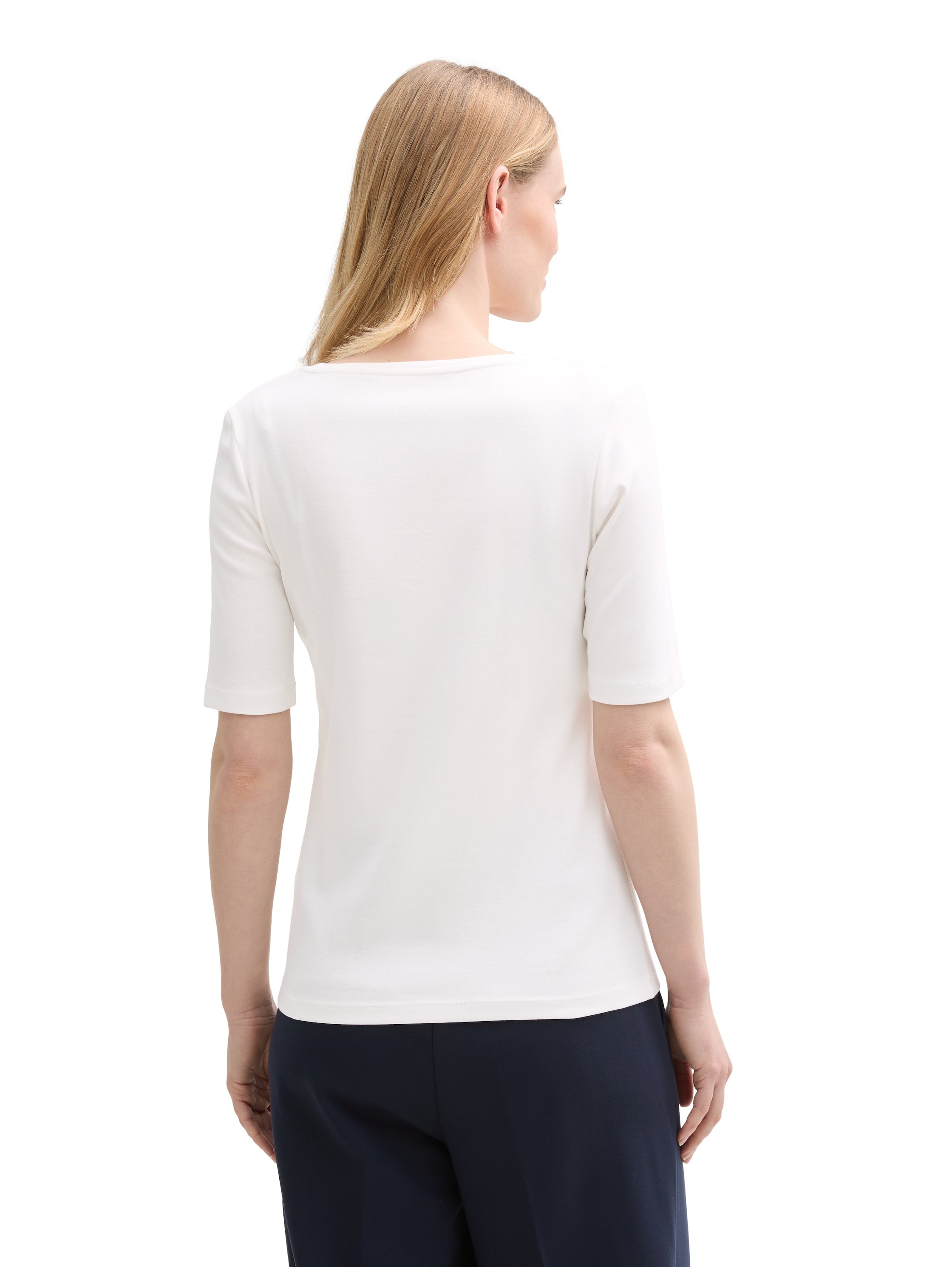 Tom Tailor White Basic T-Shirt