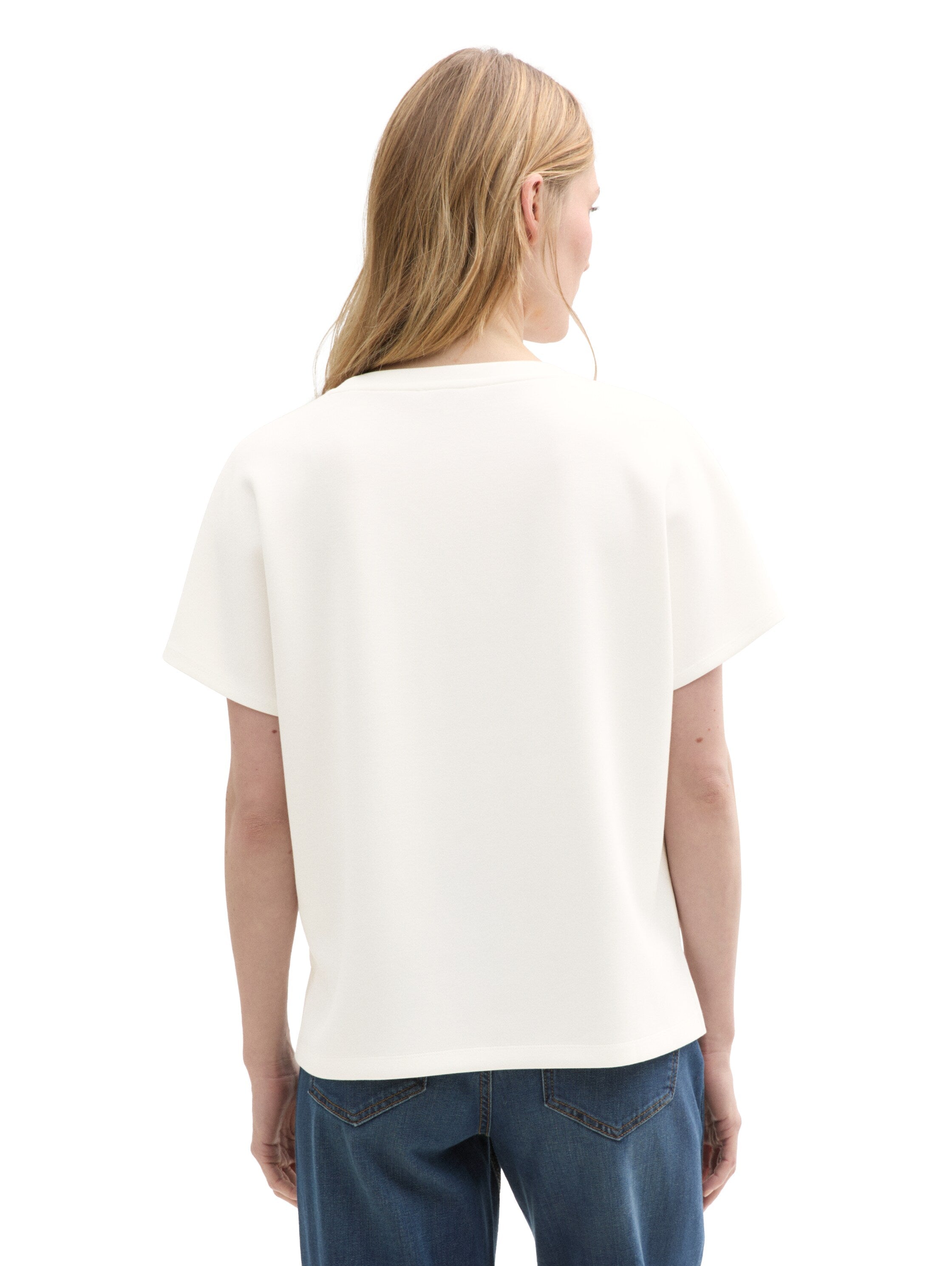 Tom Tailor White T-Shirt With "Sunshine" Front Design