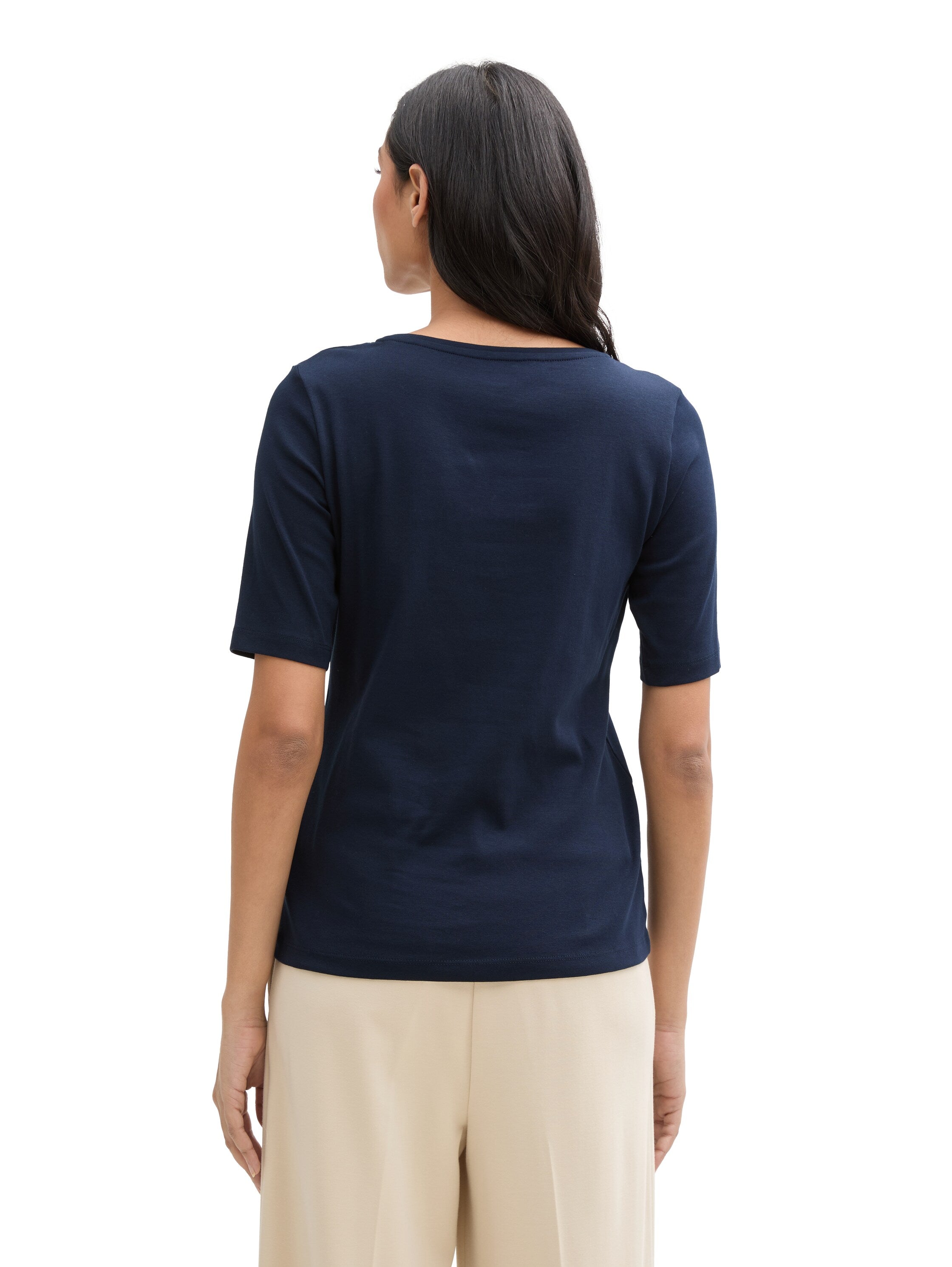 Tom Tailor Sky Captain Blue Basic T-Shirt