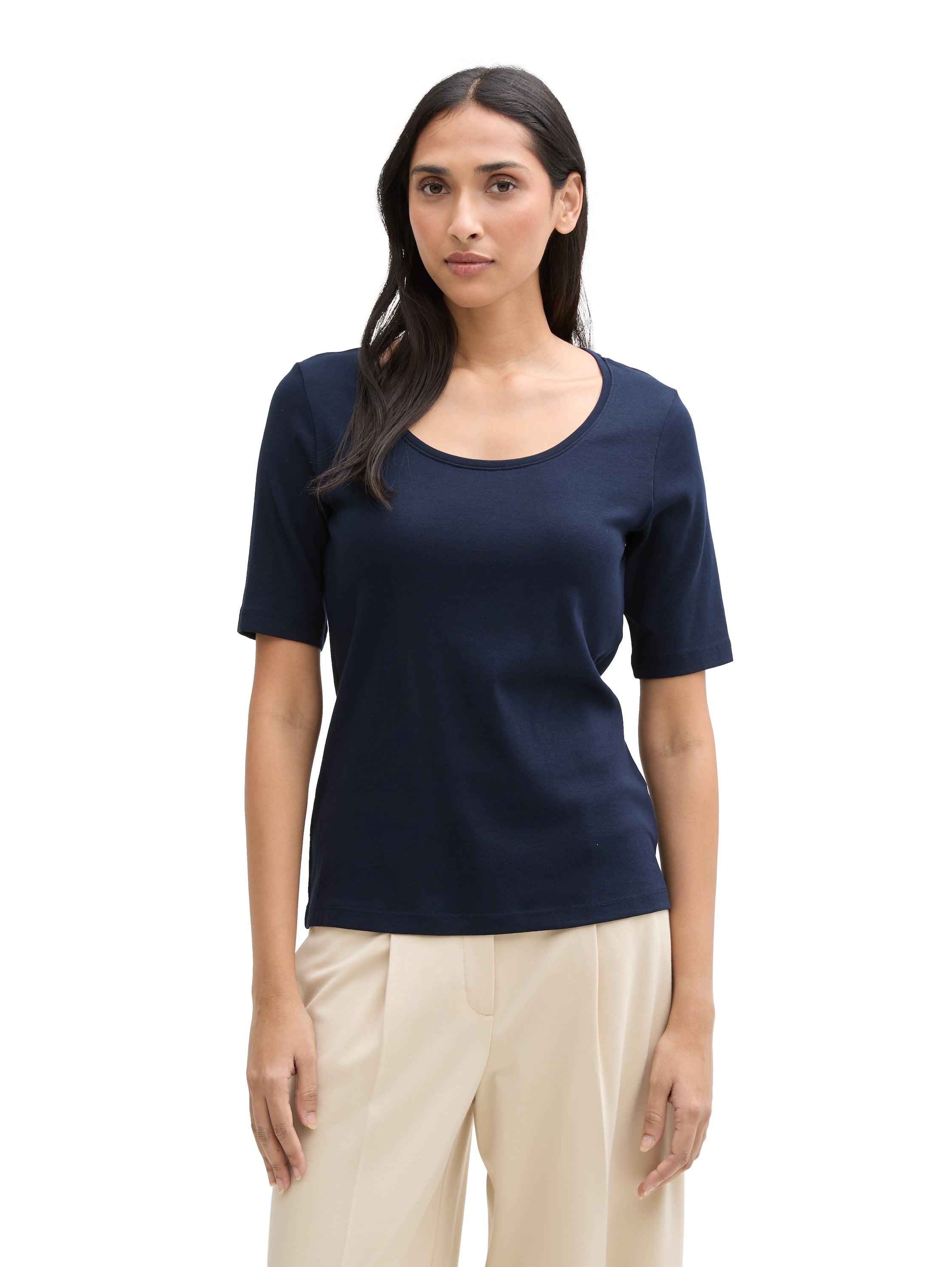 Tom Tailor Sky Captain Blue Basic T-Shirt