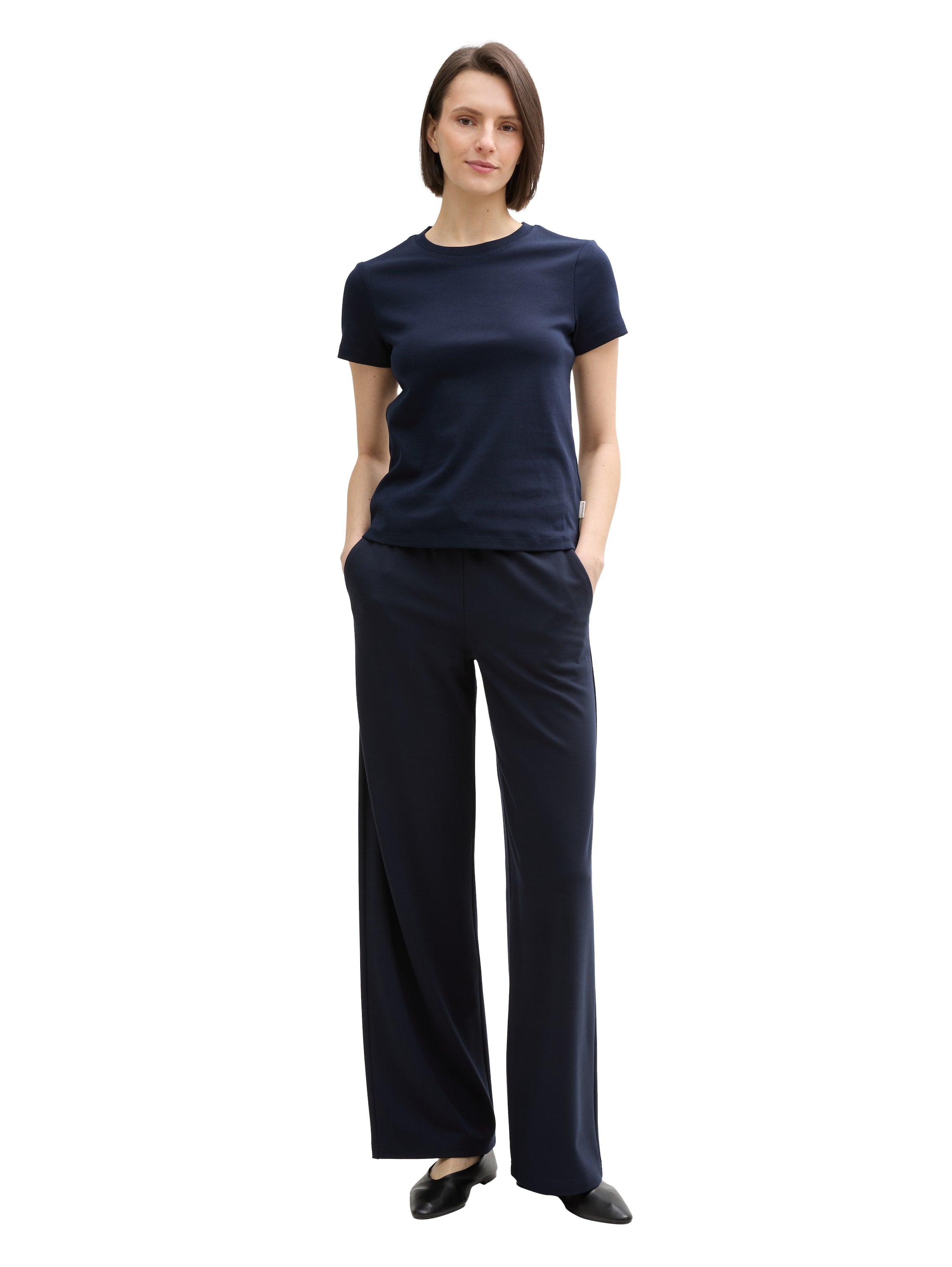 Tom Tailor Short Sleeved Navy T-Shirt