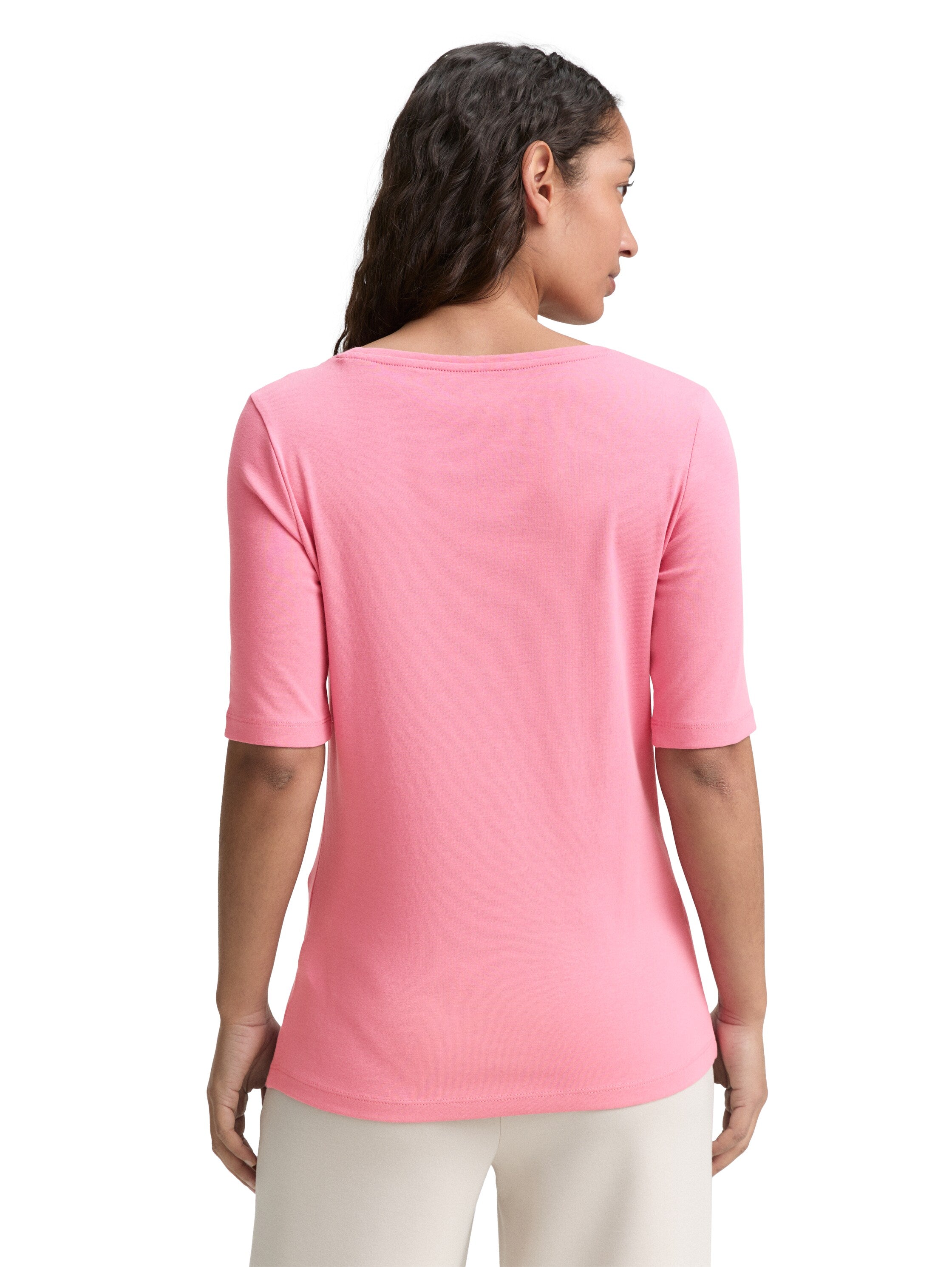Tom Tailor Bright Rose Basic T-Shirt