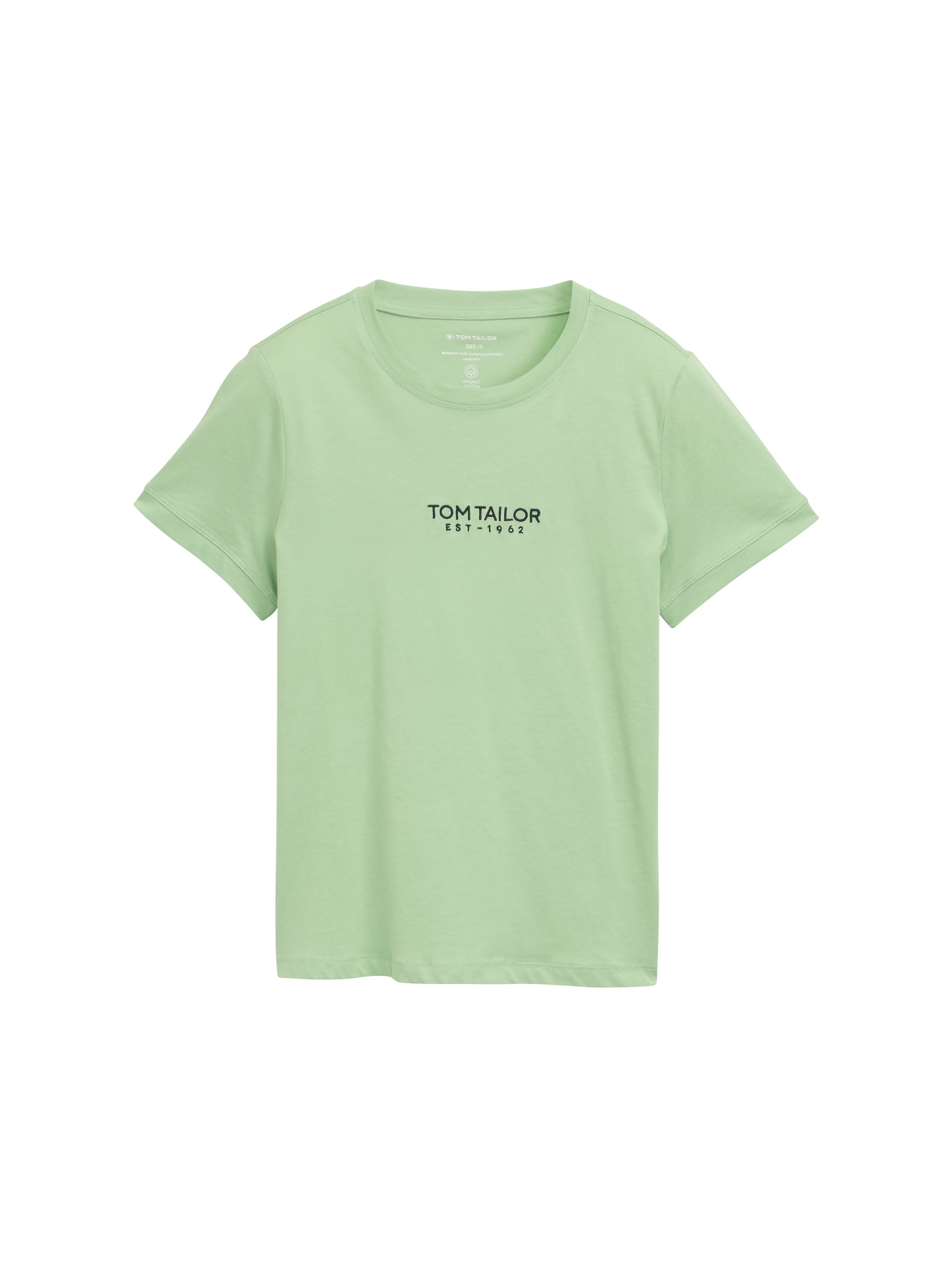 Tom Tailor Green T-Shirt With Logo