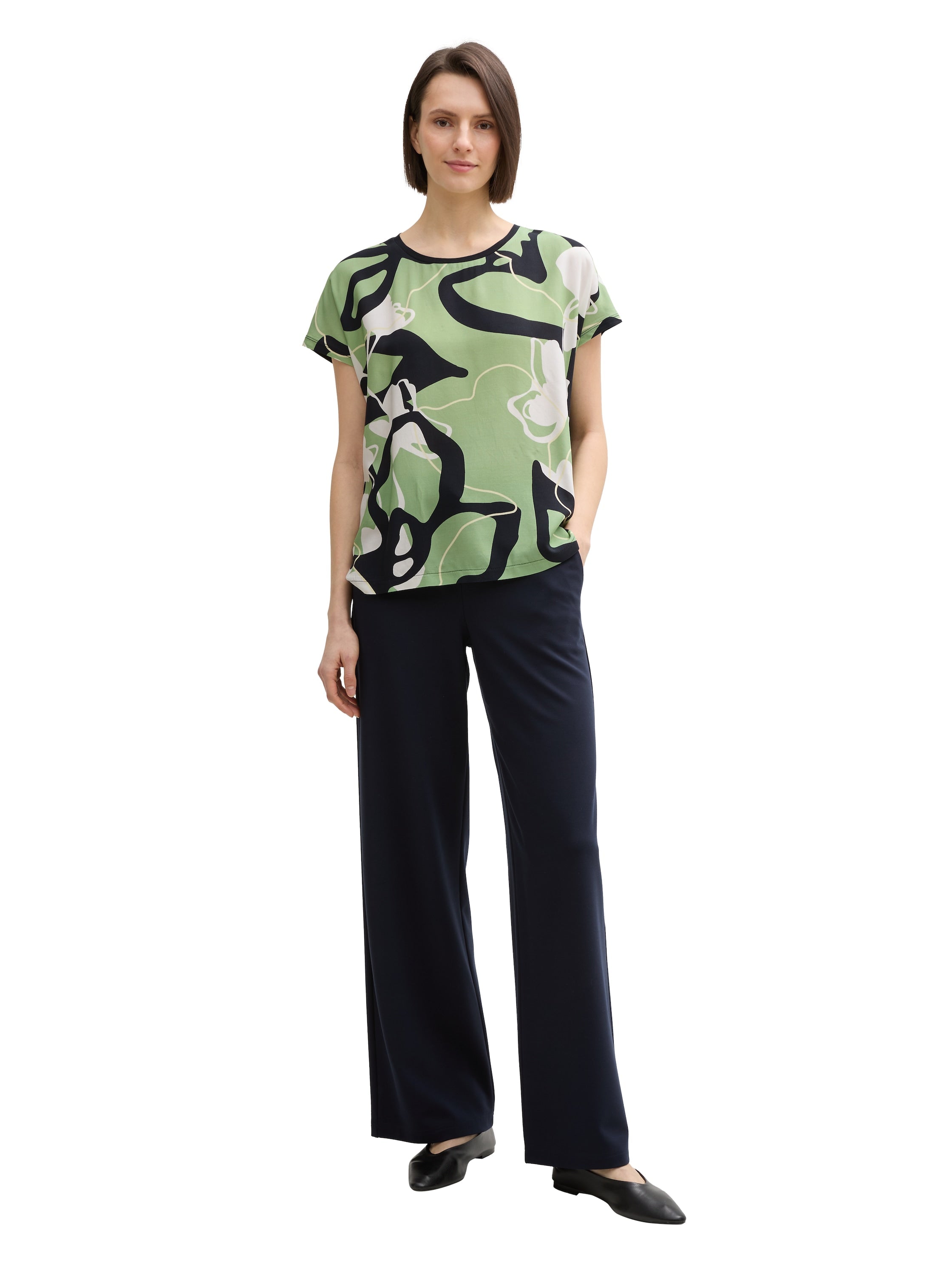 Tom Tailor True Green T-Shirt With Design