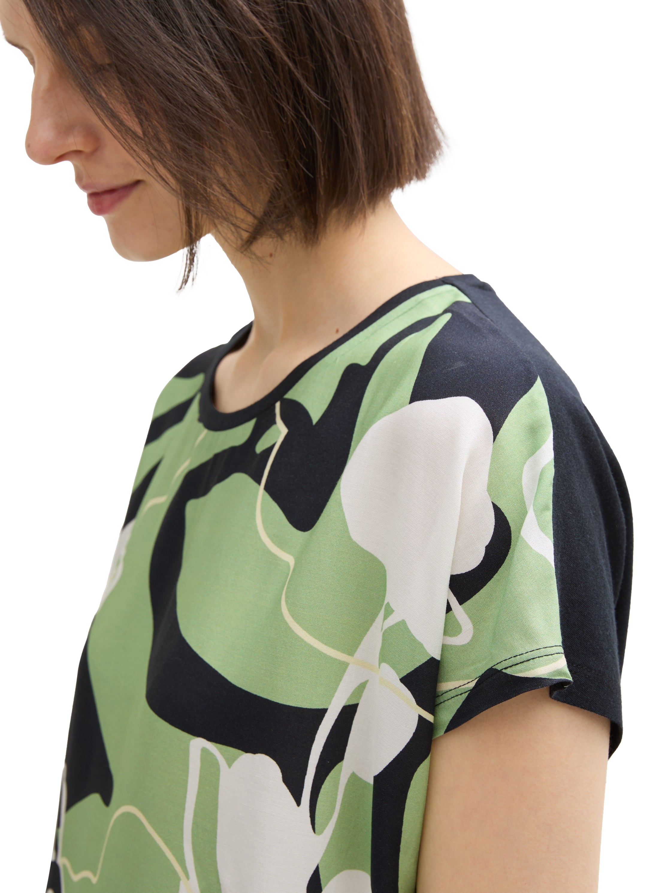 Tom Tailor True Green T-Shirt With Design