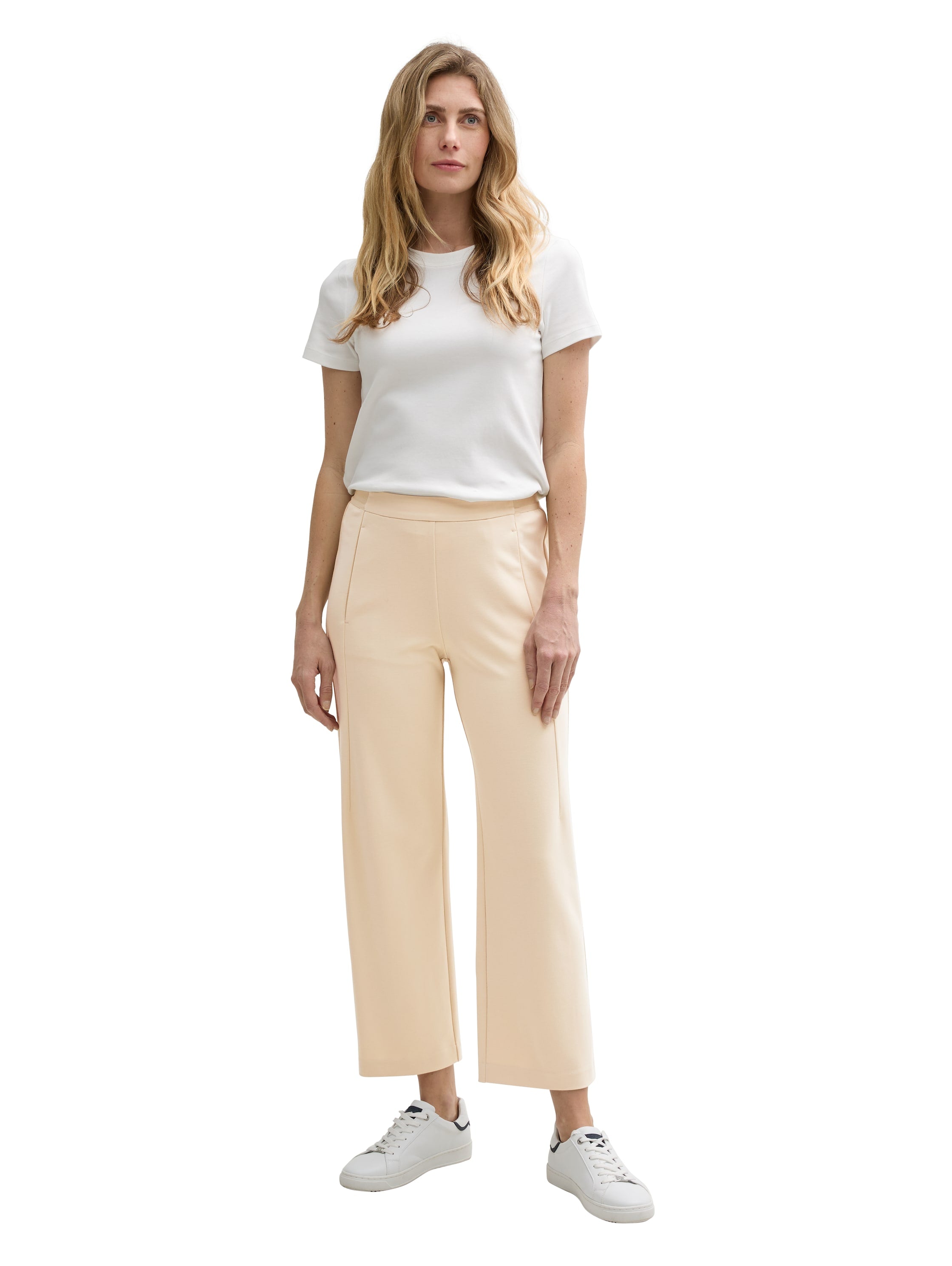 Tom Tailor Beige Plain Pant