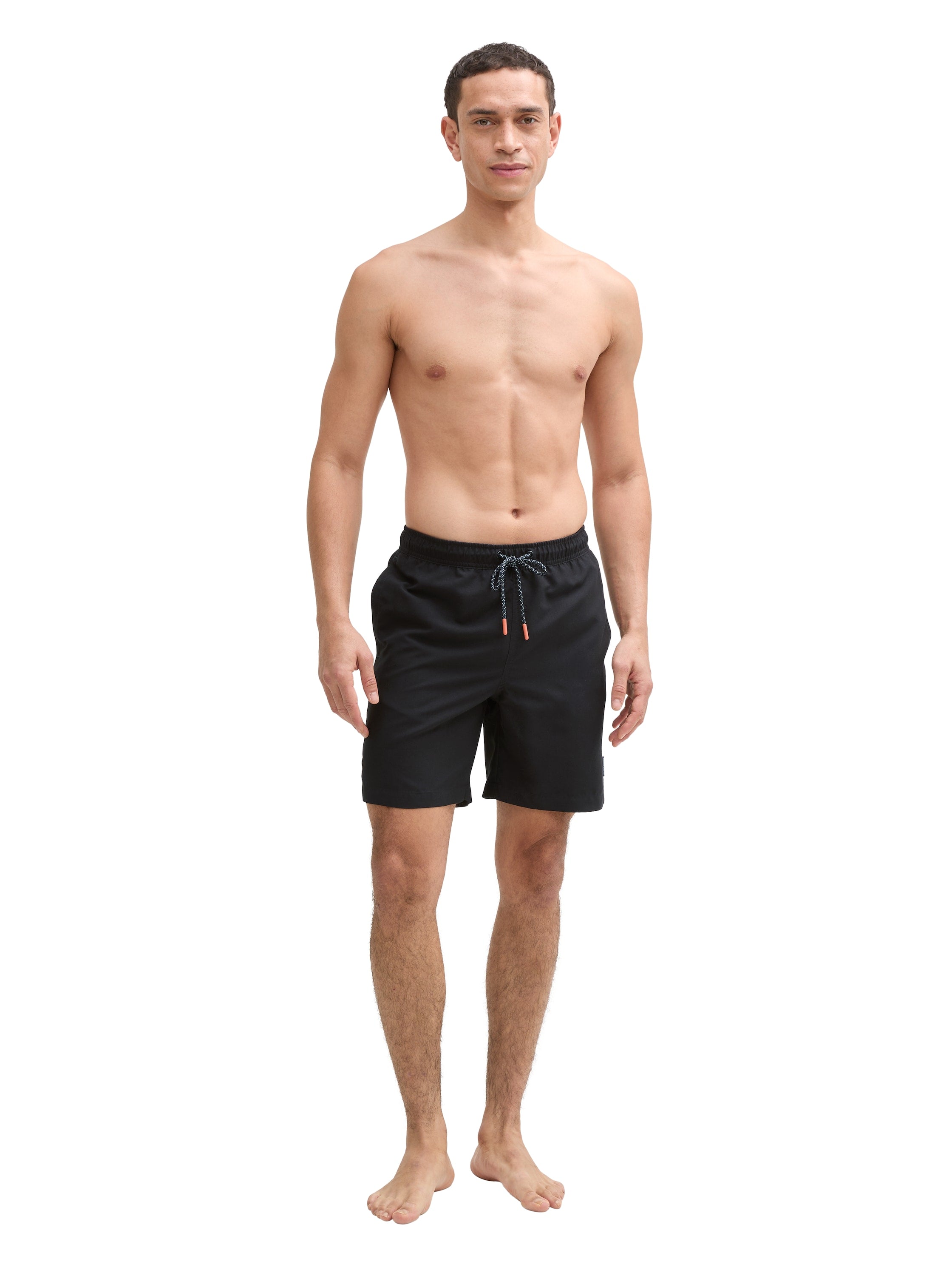 Tom Tailor Black Basic Swim Short