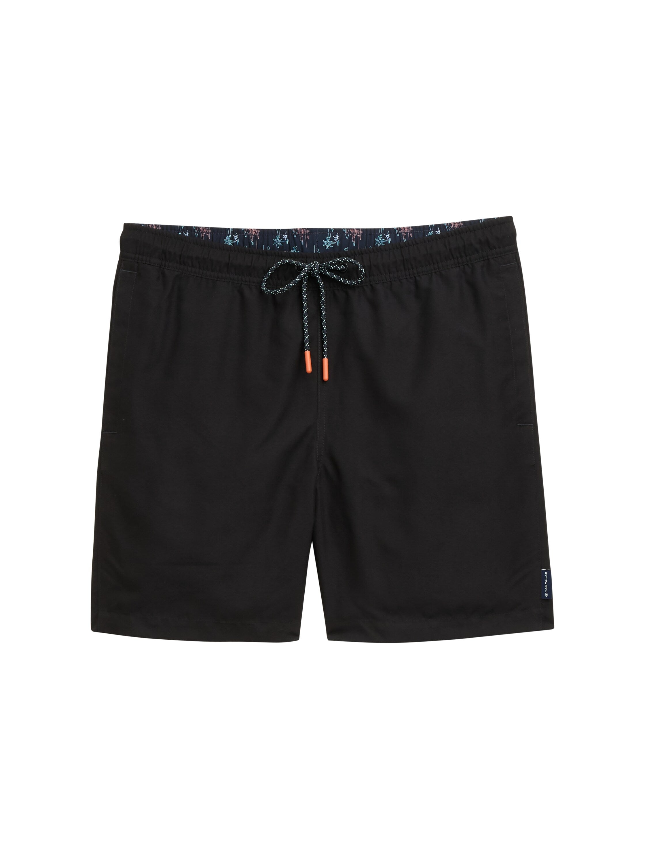 Tom Tailor Black Basic Swim Short