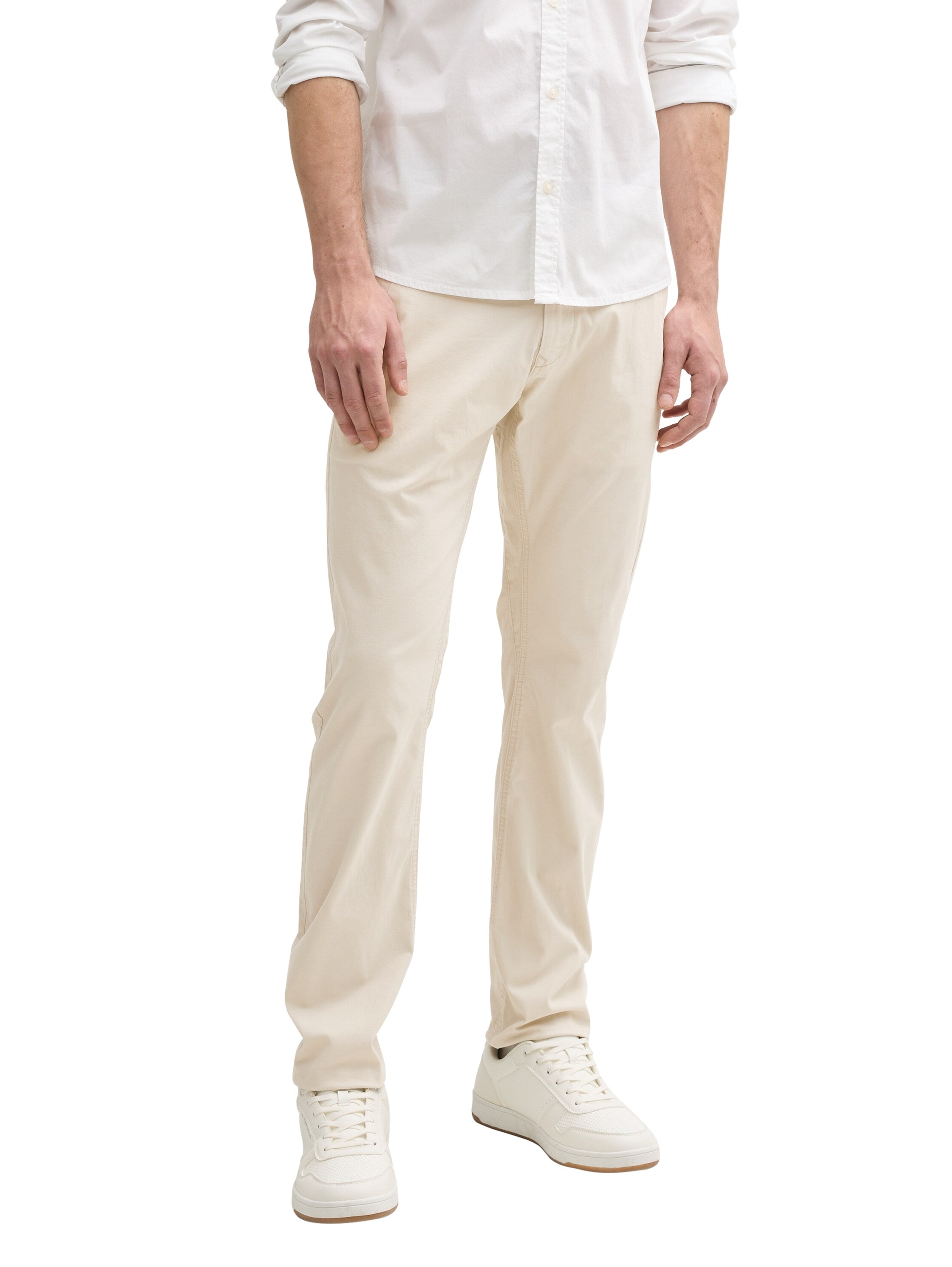 Tom Tailor Tapered Light Beige Chino Pant