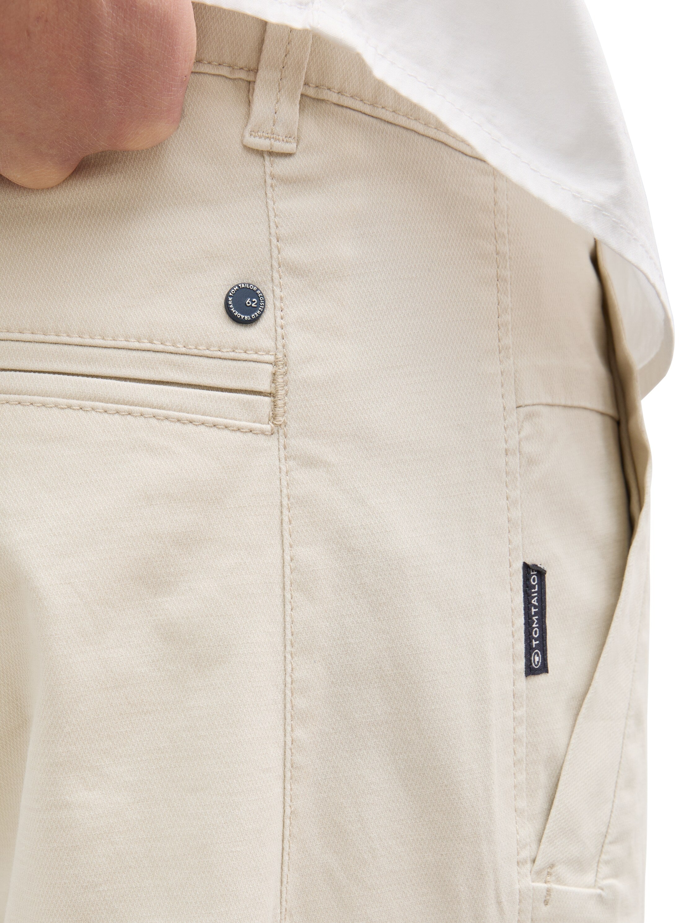Tom Tailor Tapered Light Beige Chino Pant
