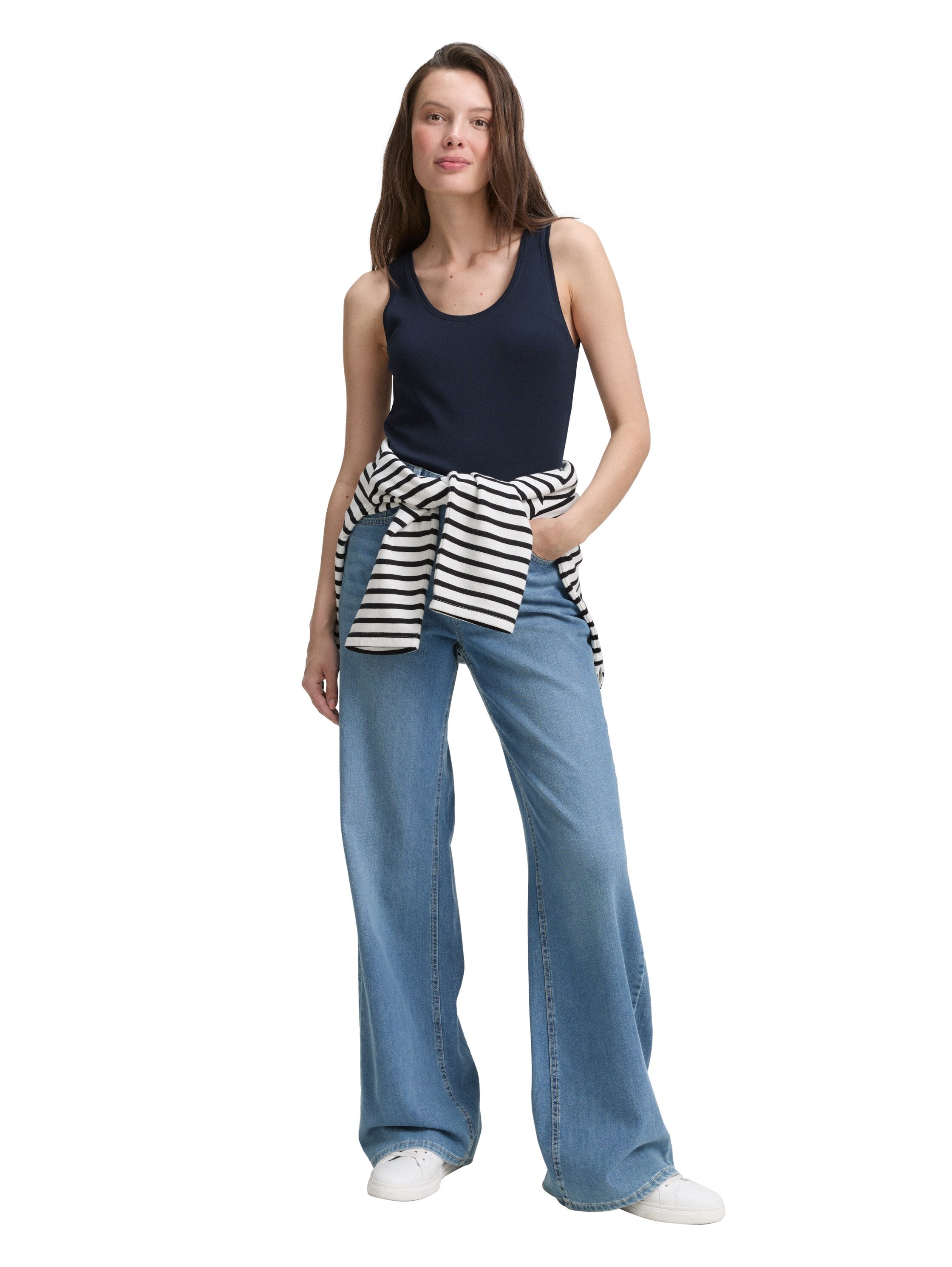 Tom Tailor Crew Neck Navy Basic T-shirt