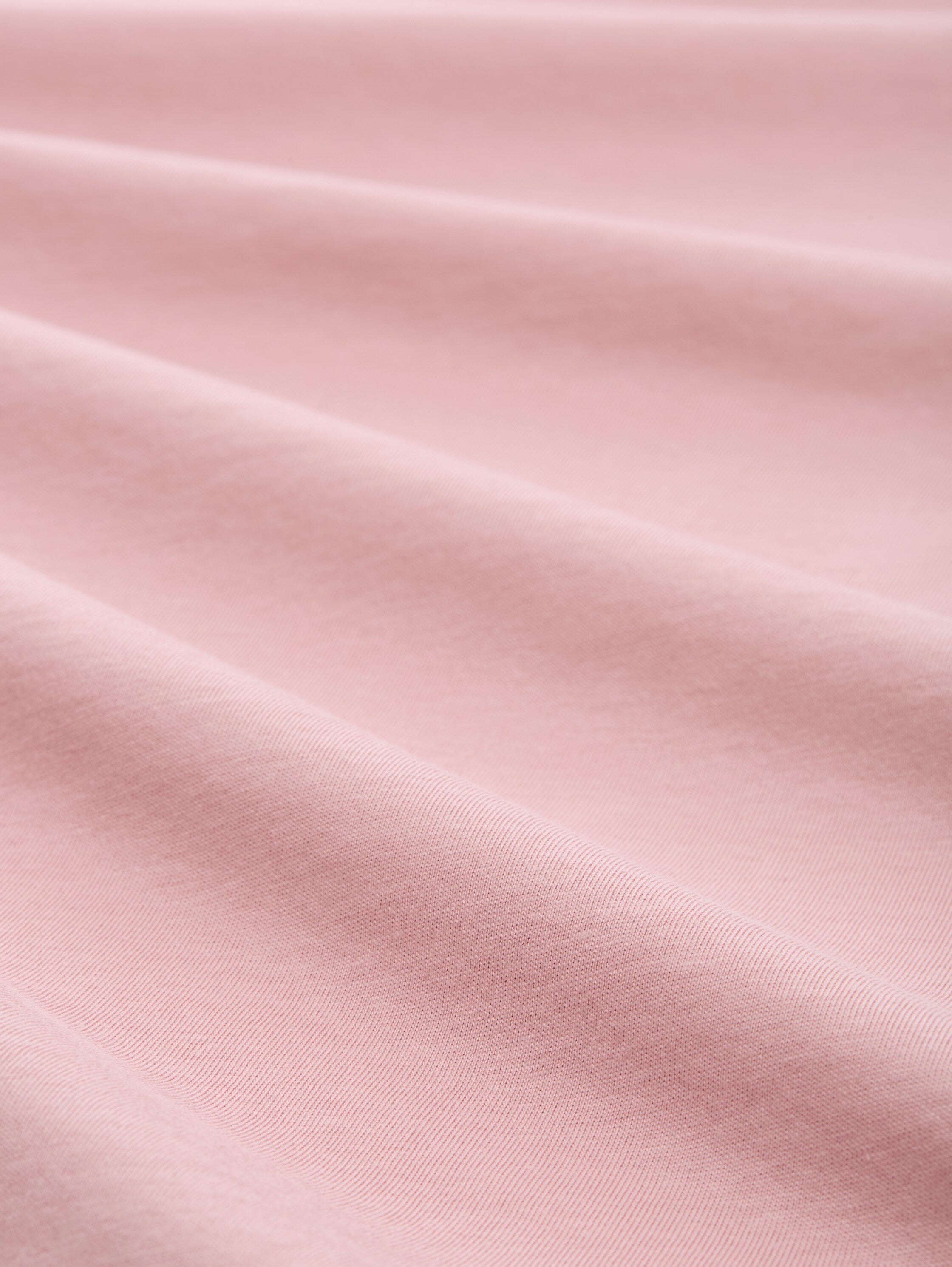 Tom Tailor Pink Crew Neck T-shirt With Logo