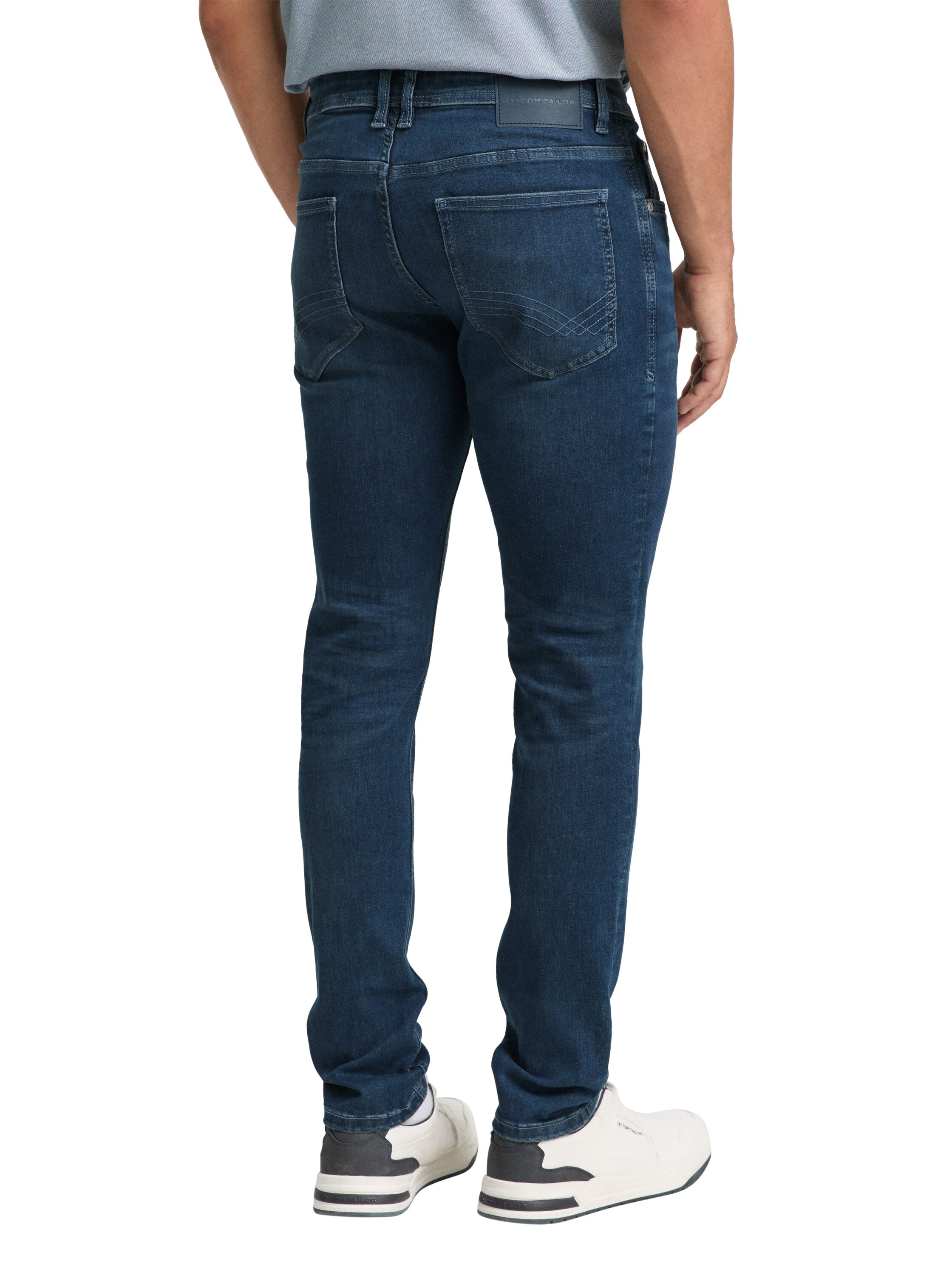 Tom Tailor Troy Slim Mid Stone Blue Jeans With Stretch