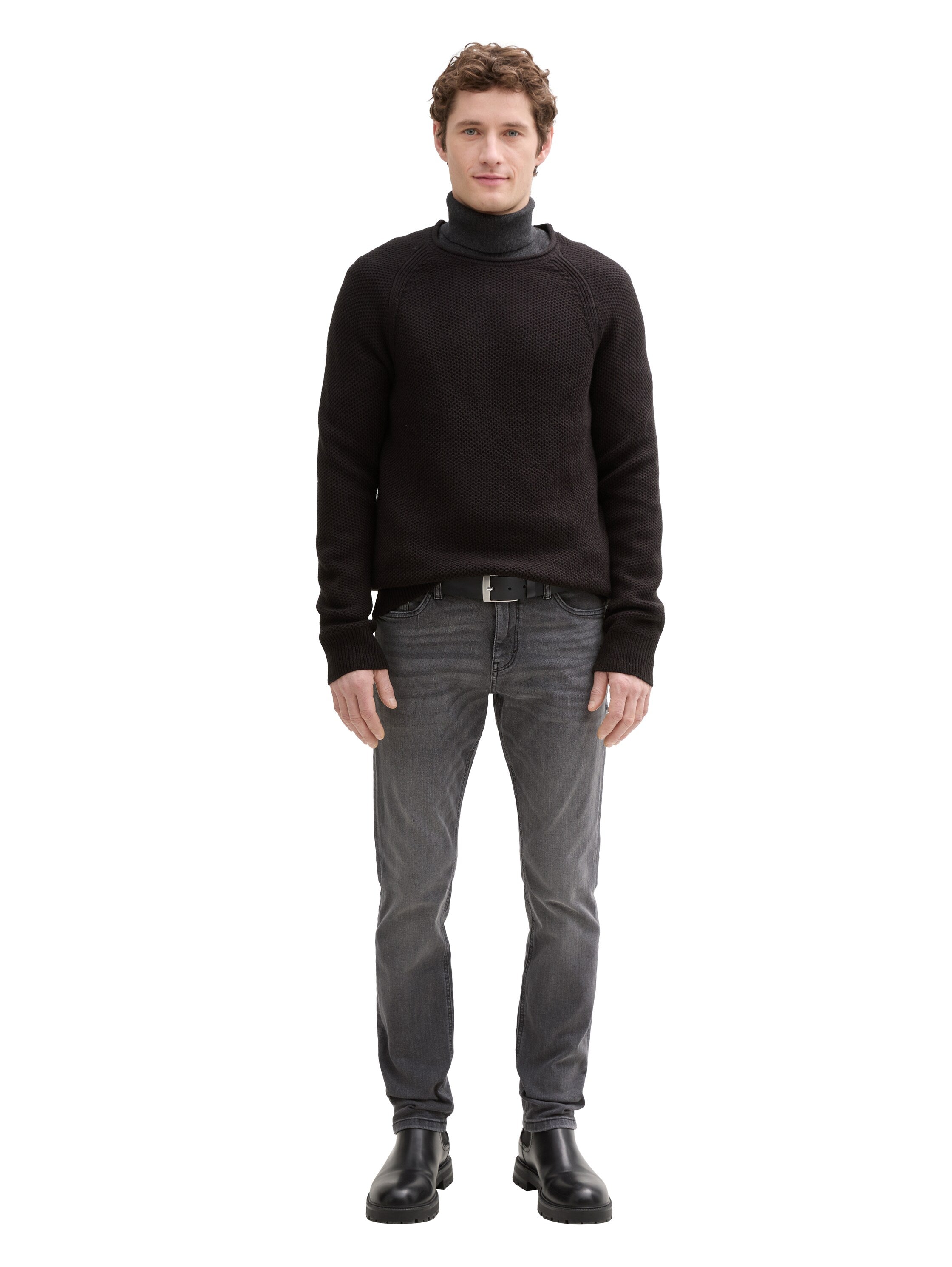 Tom Tailor Stone Grey Denim Regular Fit Jeans