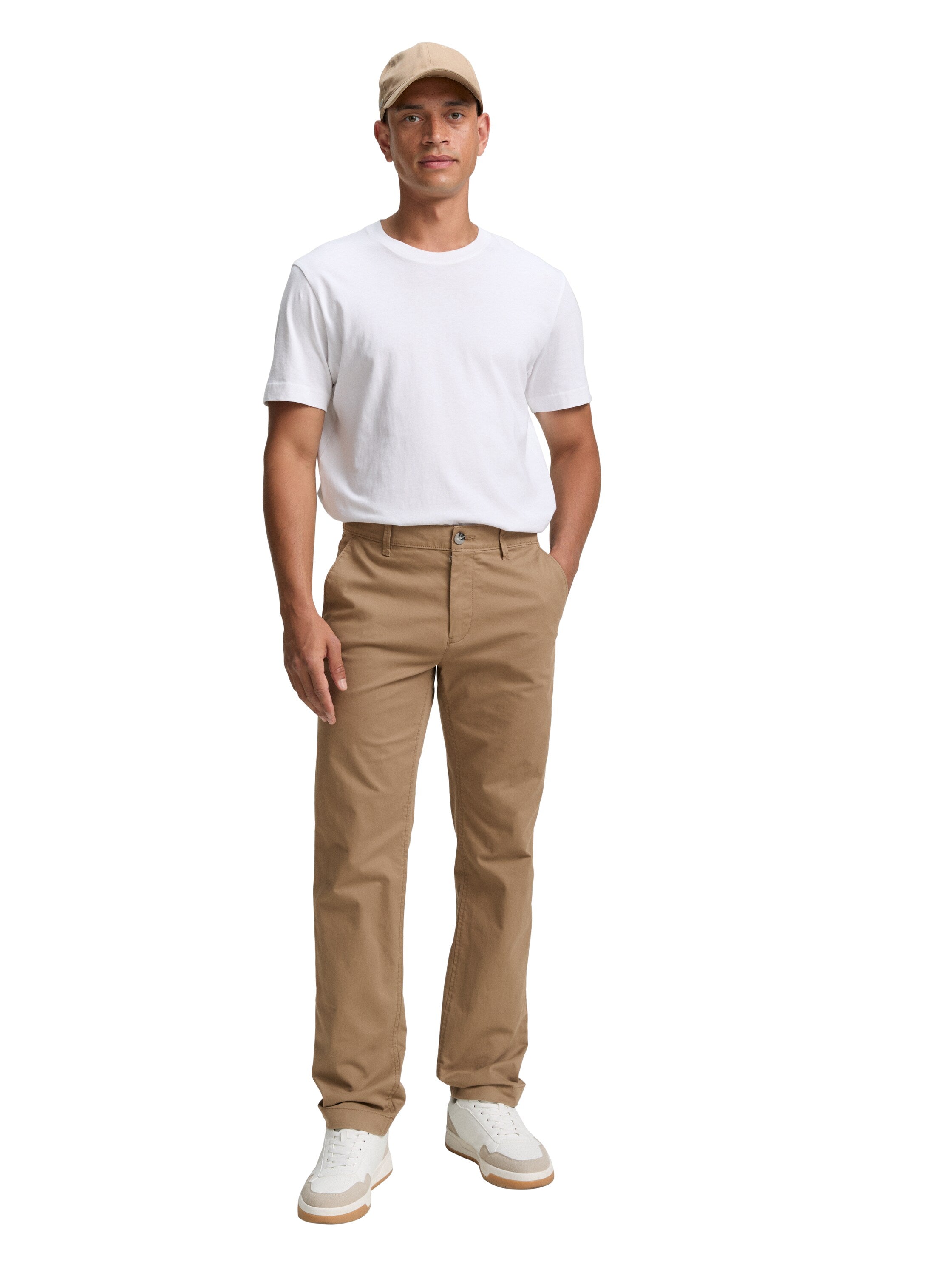 Tom Tailor Regular Fit Beige Chino