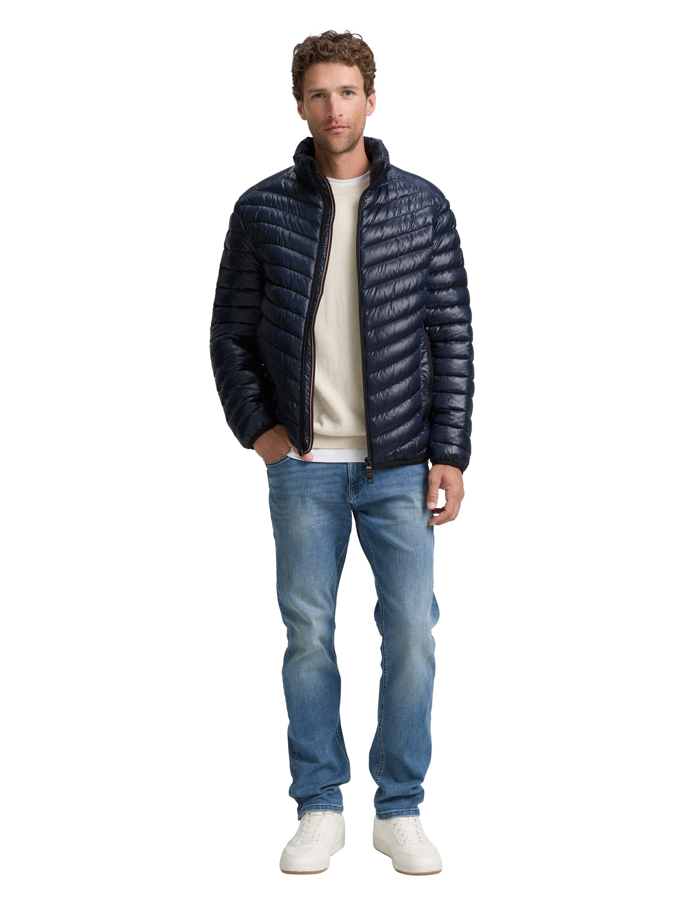 Tom Tailor Hybrid Navy Jacket