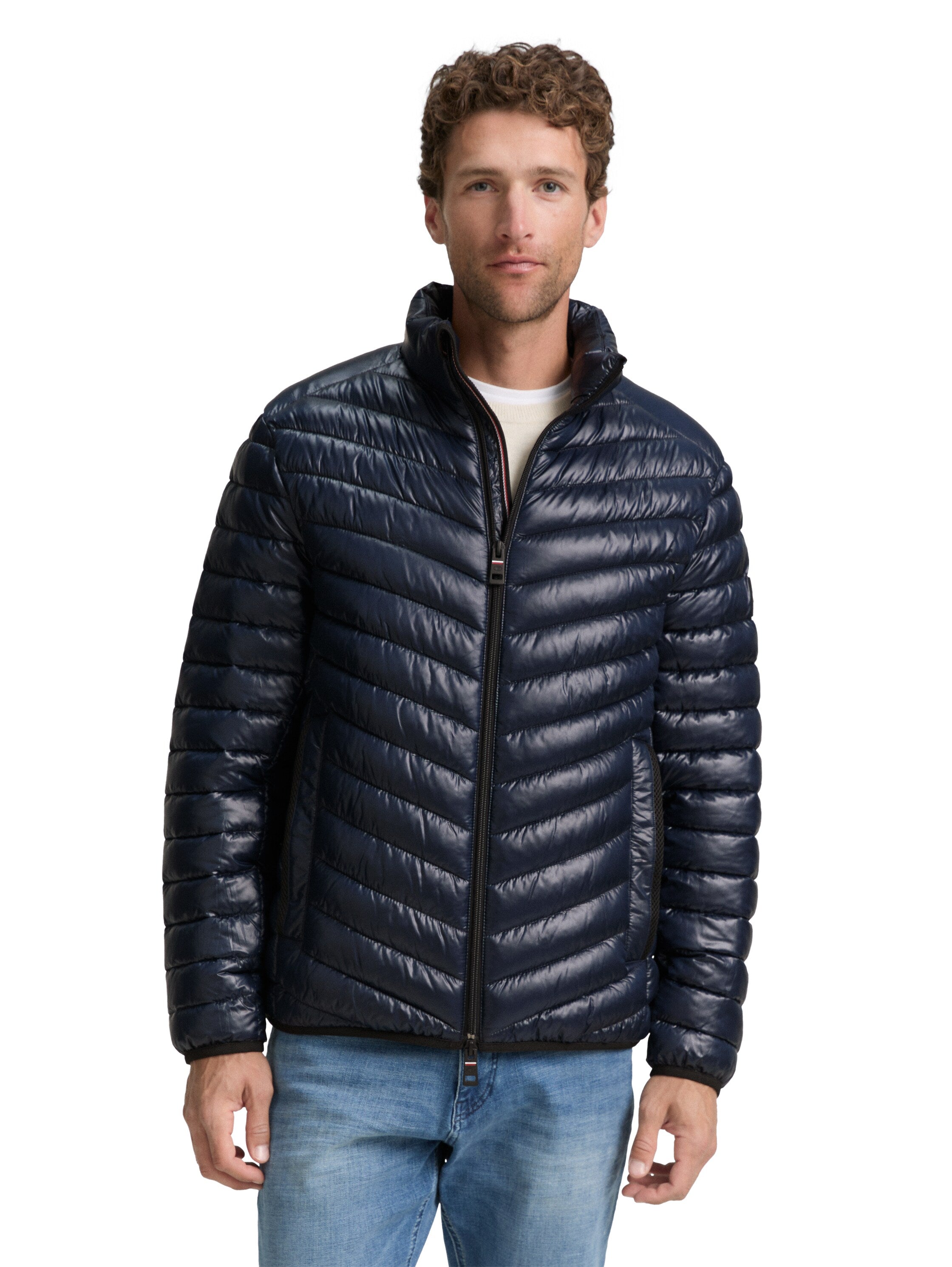 Tom Tailor Hybrid Navy Jacket