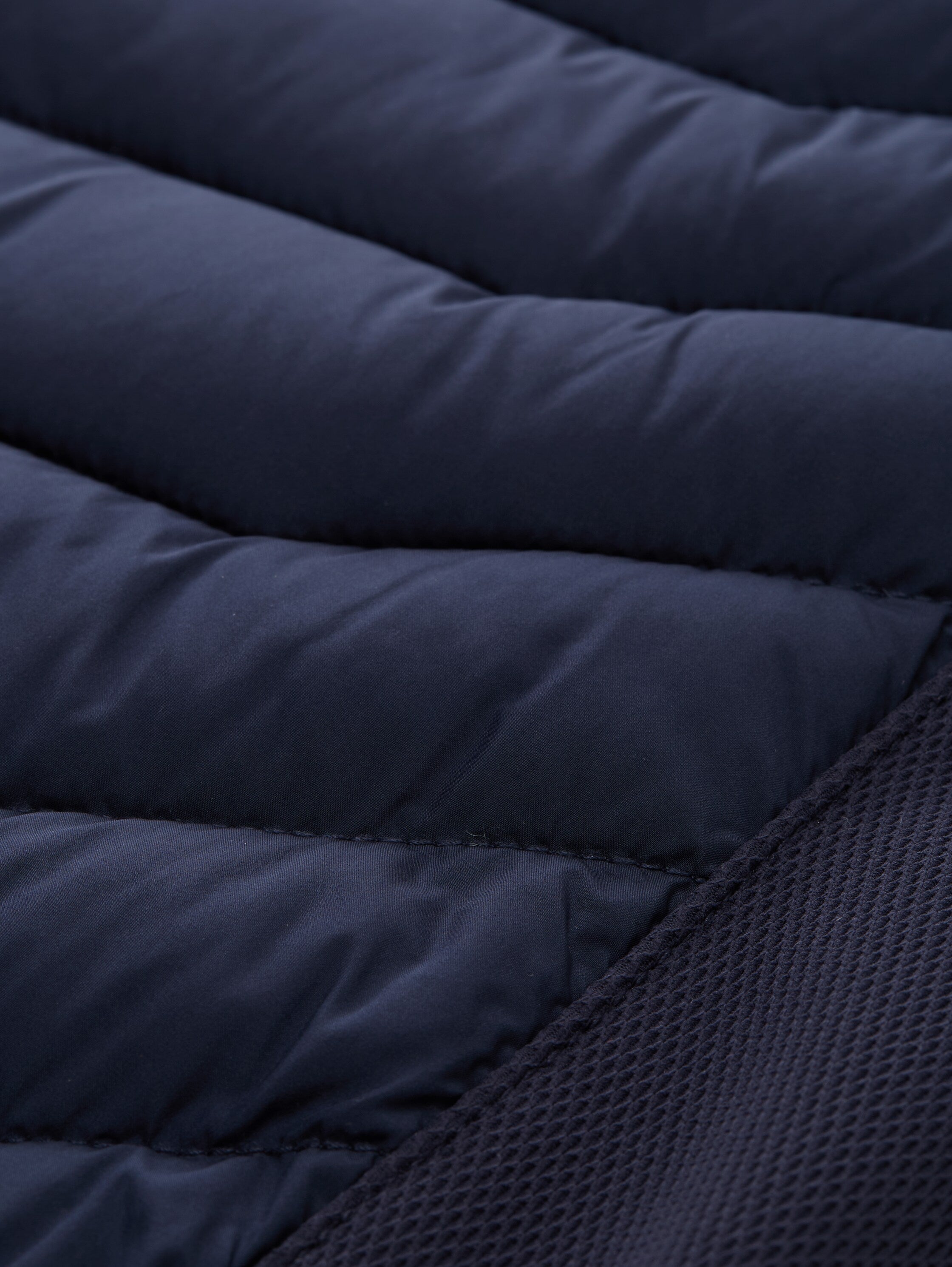 Tom Tailor Navy Vest With Elastic Side