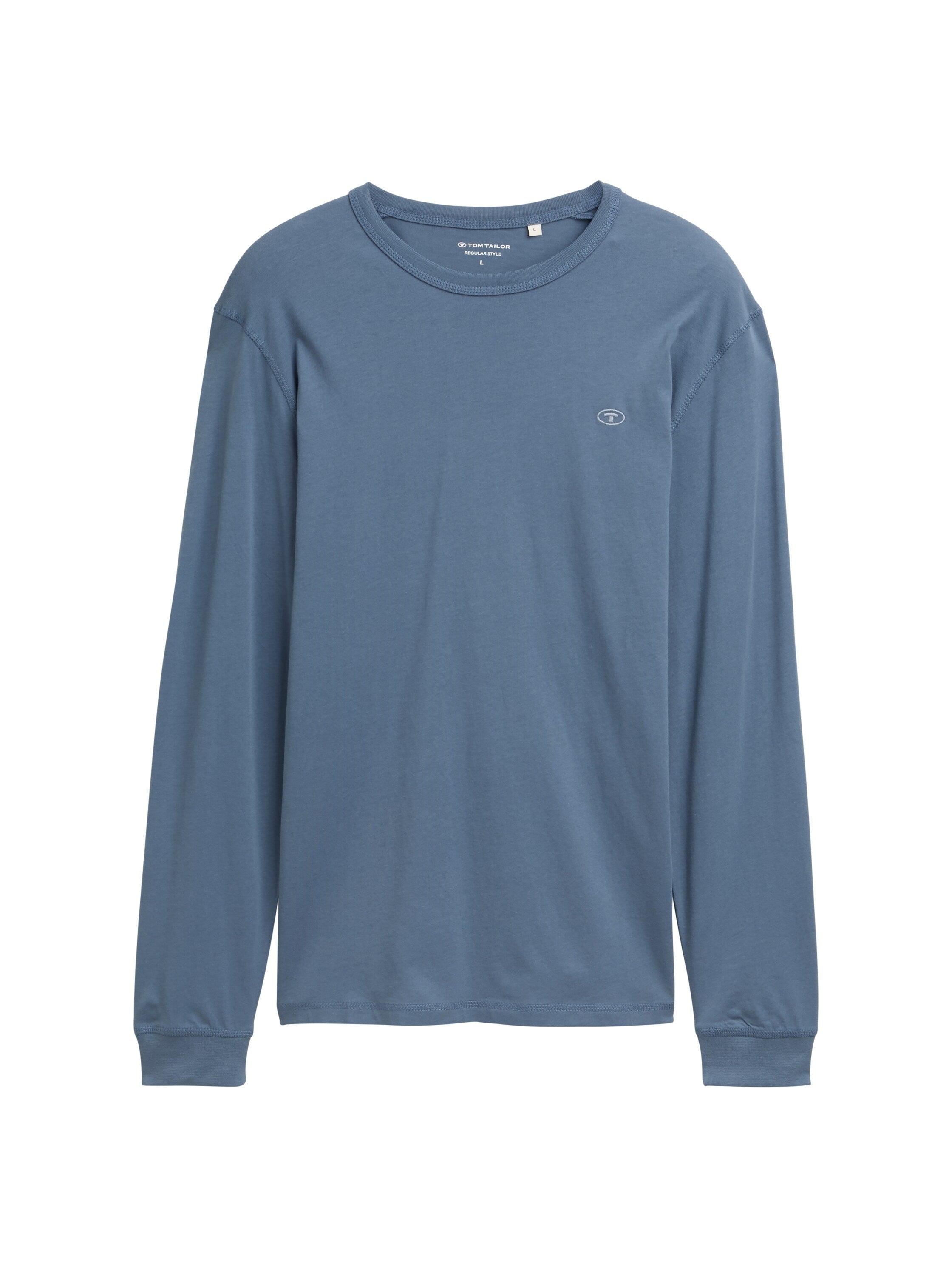 Tom Tailor Basic Long Sleeved Blue Sweater