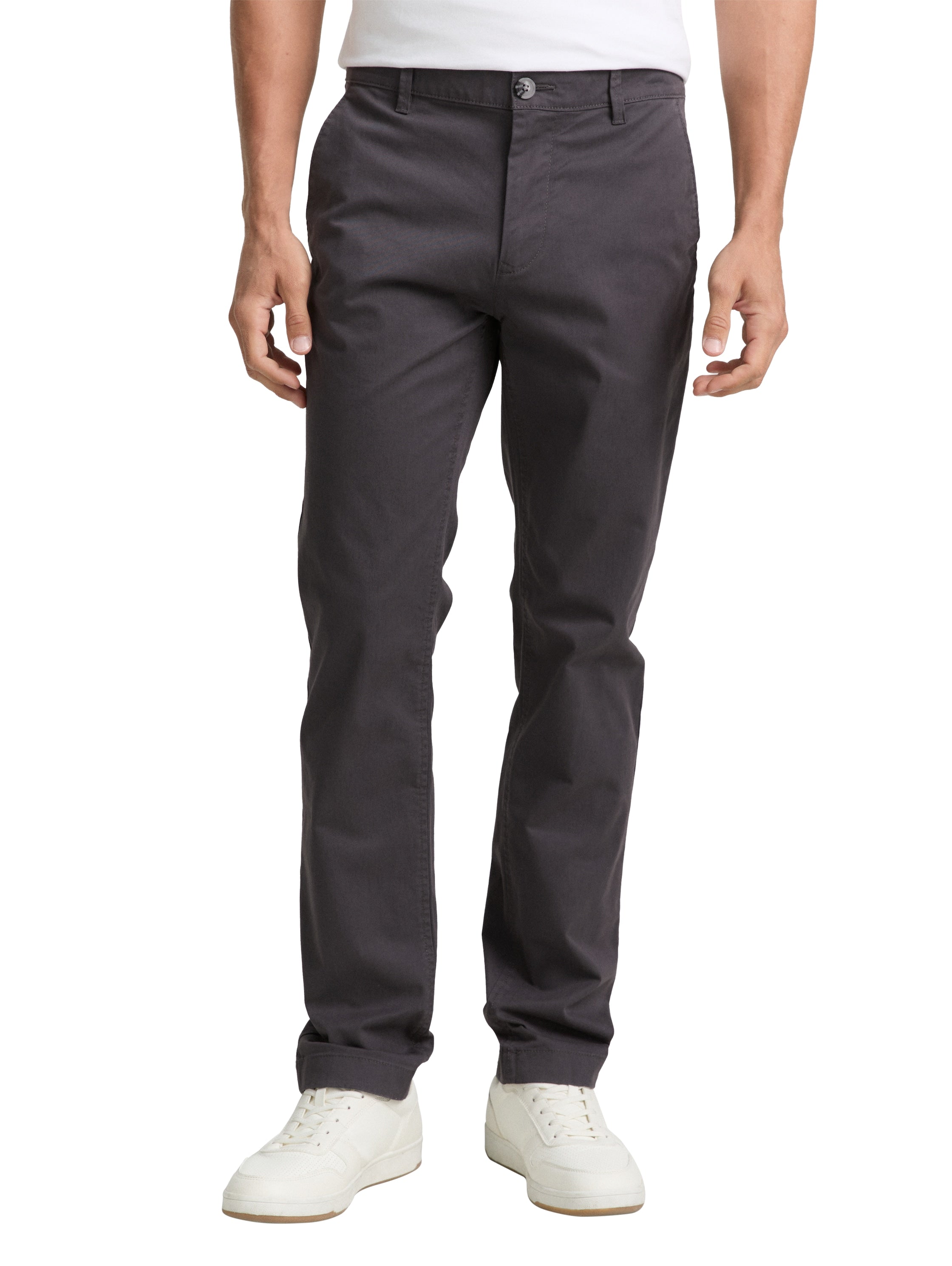 Tom Tailor Regular Fit Grey Chino