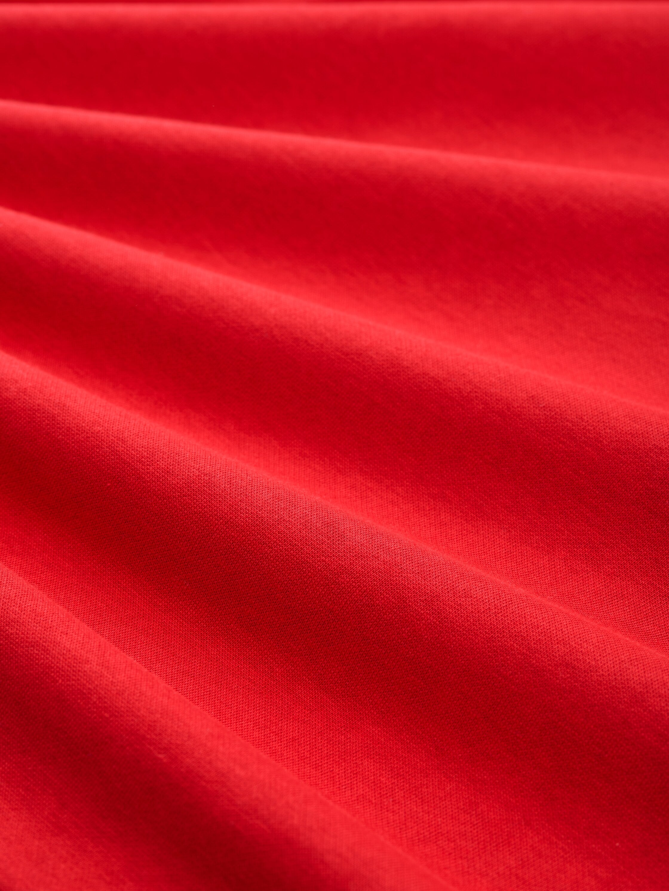 Tom Tailor Red Hoodie with Logo Print